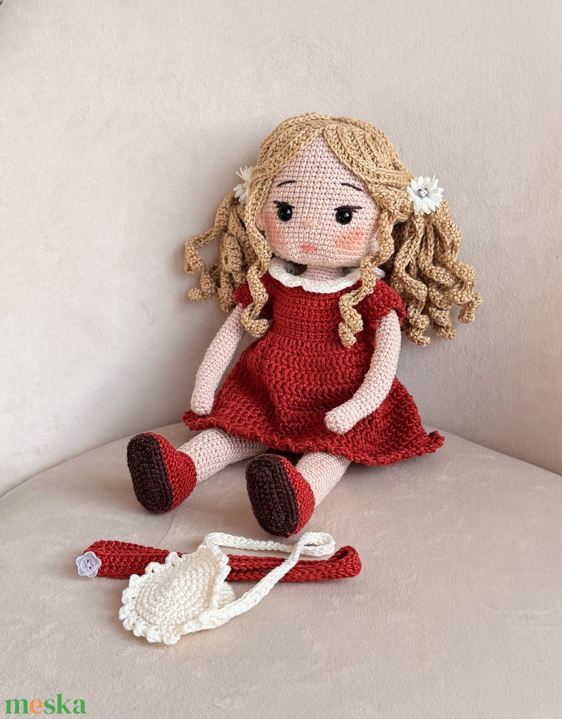 Amigurumi Ashley baba - játék & sport - baba & babaház - öltöztethető baba - Meska.hu Amigurumi Ashley baba - játék & sport - baba & babaház - öltöztethető baba - Meska.hu