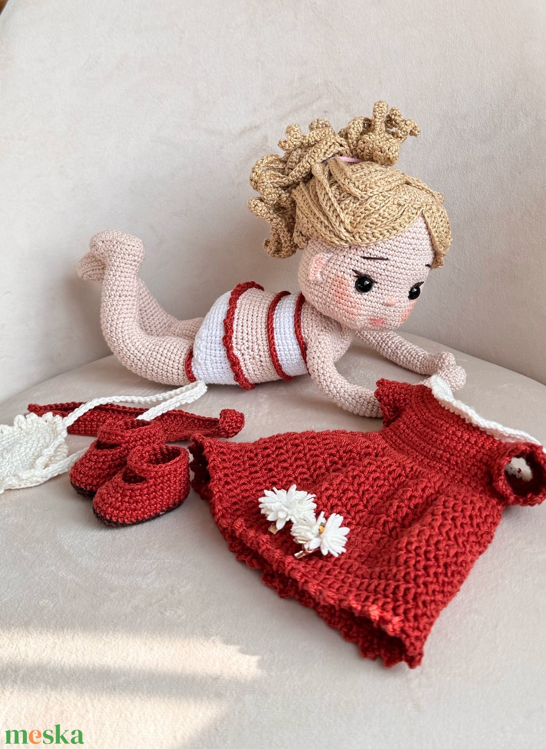 Amigurumi Ashley baba - játék & sport - baba & babaház - öltöztethető baba - Meska.hu Amigurumi Ashley baba - játék & sport - baba & babaház - öltöztethető baba - Meska.hu