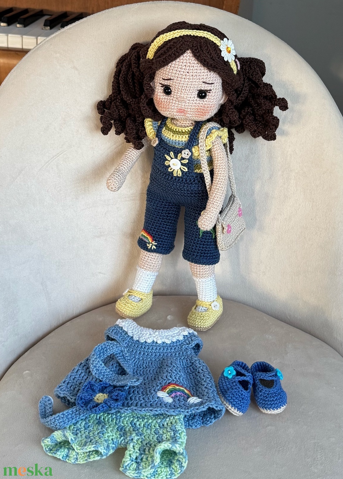 Amigurumi Sara és Lola baba - játék & sport - baba & babaház - öltöztethető baba - Meska.hu Amigurumi Sara és Lola baba - játék & sport - baba & babaház - öltöztethető baba - Meska.hu