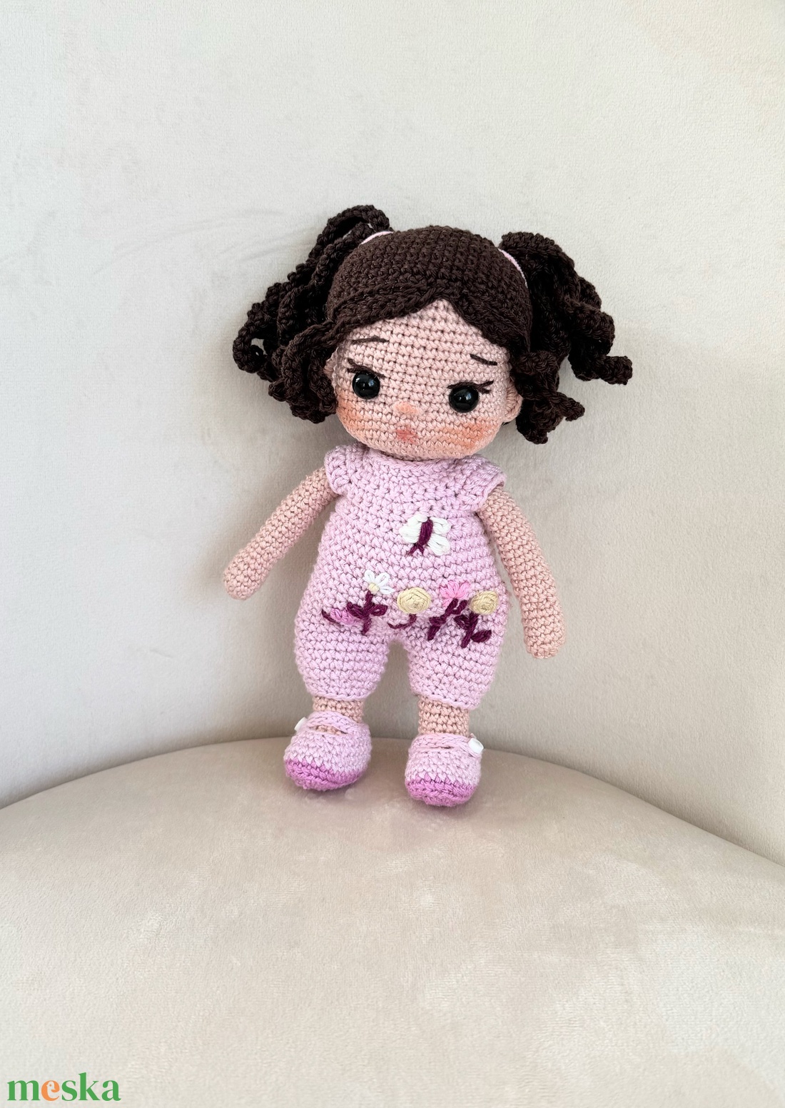 Amigurumi Mini baba - játék & sport - baba & babaház - öltöztethető baba - Meska.hu