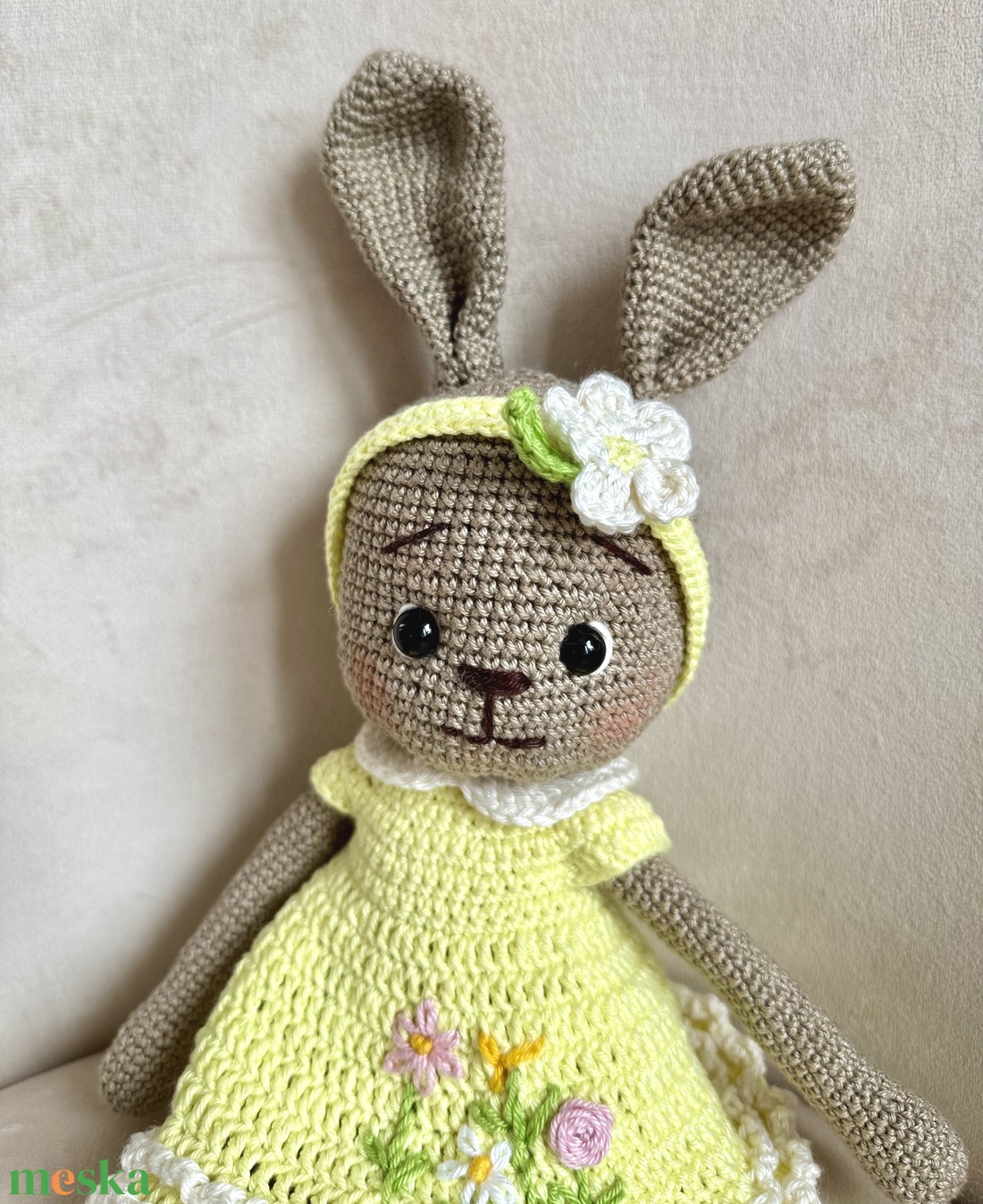 Amigurumi Nyuszika - játék & sport - baba & babaház - öltöztethető baba - Meska.hu Amigurumi Nyuszika - játék & sport - baba & babaház - öltöztethető baba - Meska.hu