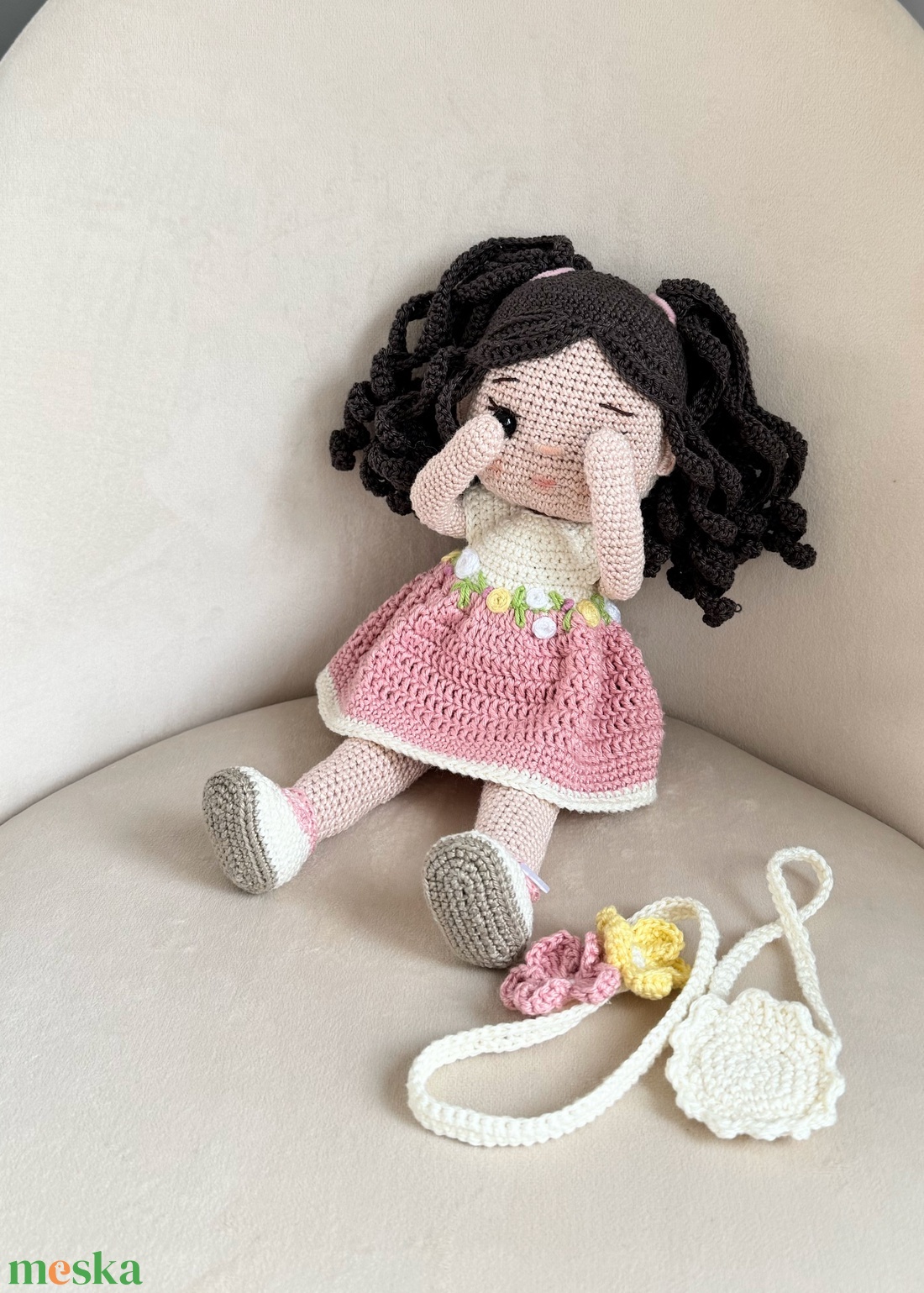 Amigurumi Szofi baba - játék & sport - baba & babaház - öltöztethető baba - Meska.hu Amigurumi Szofi baba - játék & sport - baba & babaház - öltöztethető baba - Meska.hu