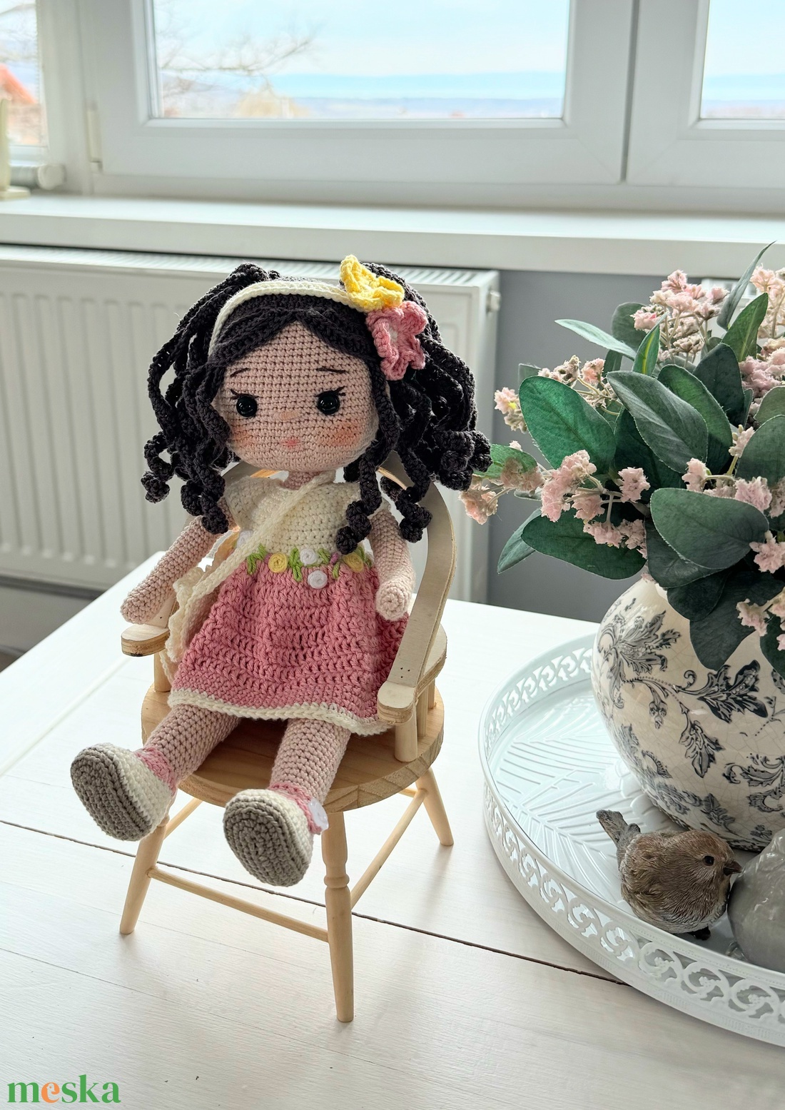 Amigurumi Szofi baba - játék & sport - baba & babaház - öltöztethető baba - Meska.hu Amigurumi Szofi baba - játék & sport - baba & babaház - öltöztethető baba - Meska.hu