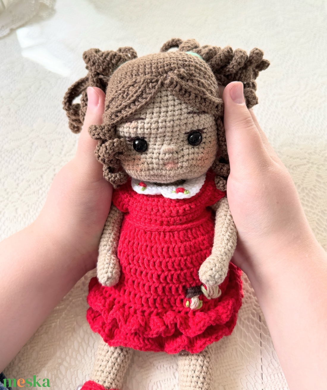 Amigurumi Anna baba - játék & sport - baba & babaház - öltöztethető baba - Meska.hu Amigurumi Anna baba - játék & sport - baba & babaház - öltöztethető baba - Meska.hu