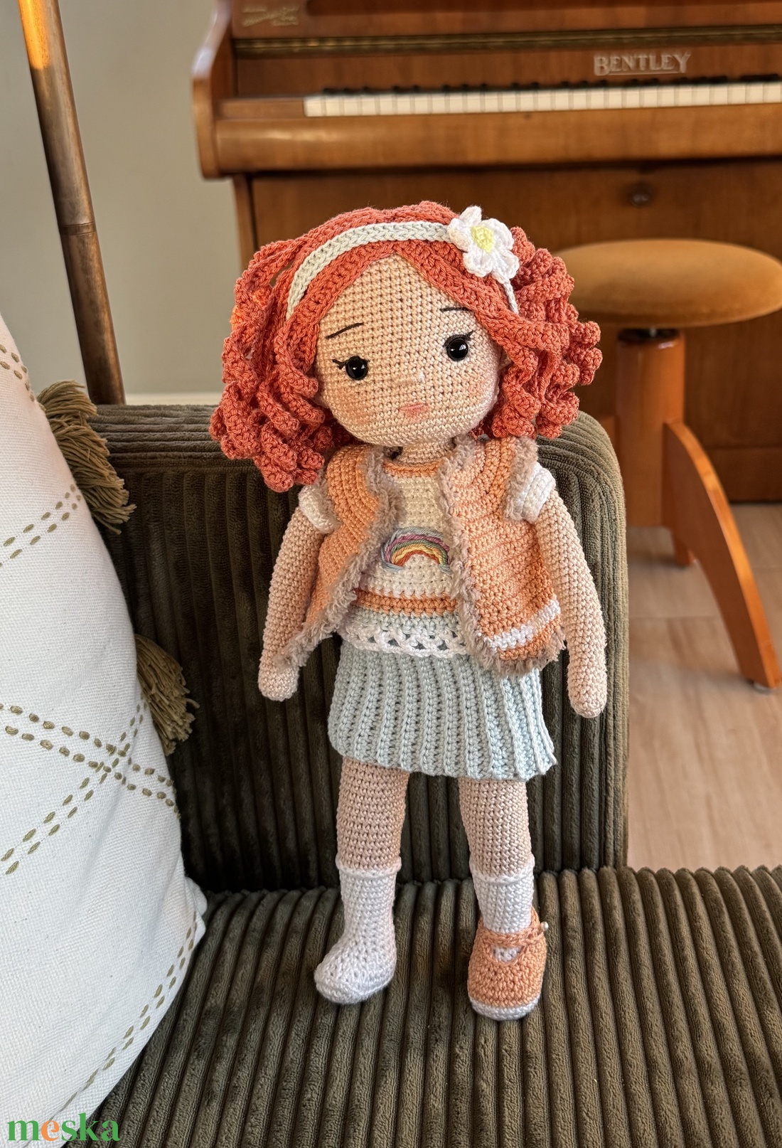 Amigurumi Bella baba - játék & sport - baba & babaház - öltöztethető baba - Meska.hu Amigurumi Bella baba - játék & sport - baba & babaház - öltöztethető baba - Meska.hu