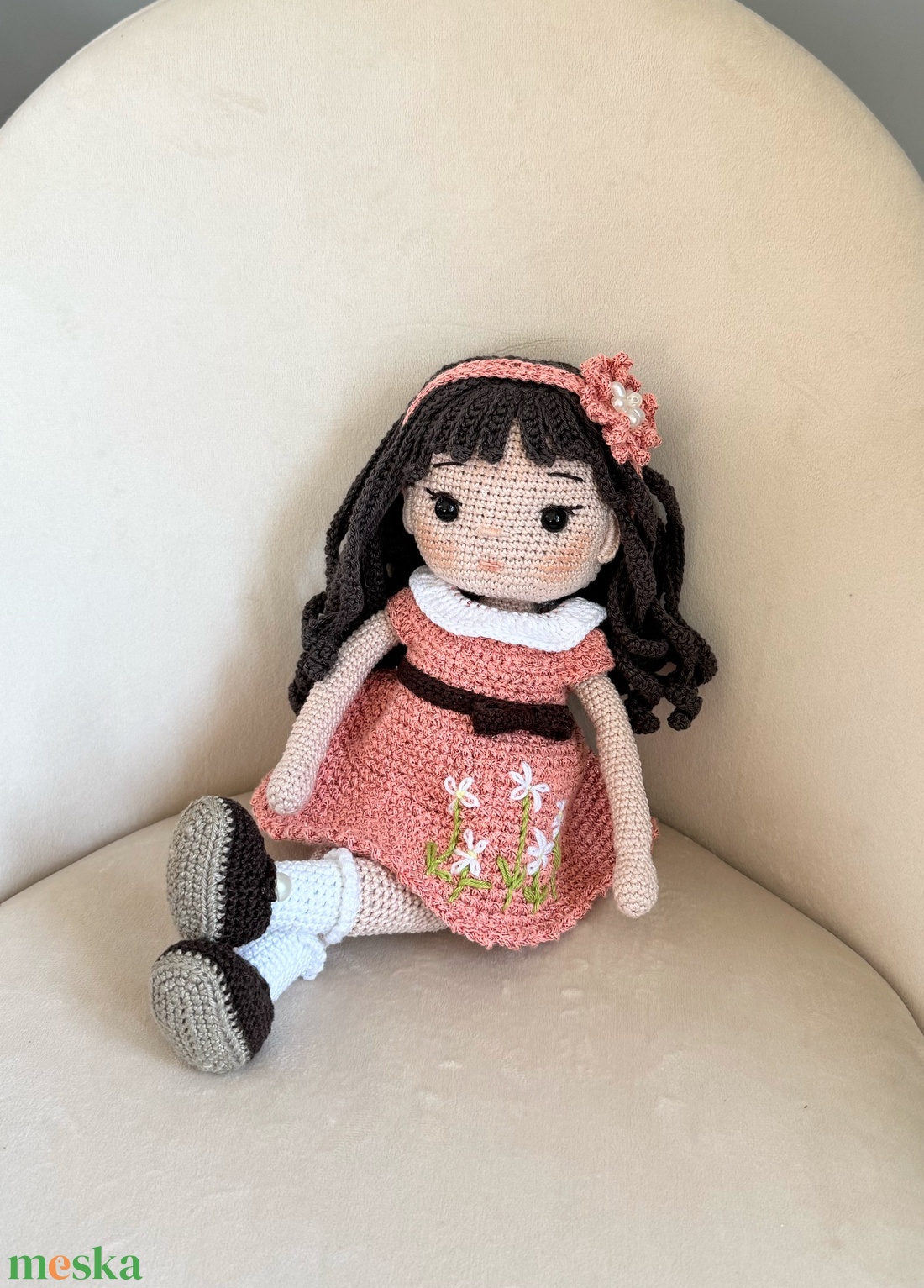 Amigurumi Irina baba - játék & sport - baba & babaház - öltöztethető baba - Meska.hu Amigurumi Irina baba - játék & sport - baba & babaház - öltöztethető baba - Meska.hu