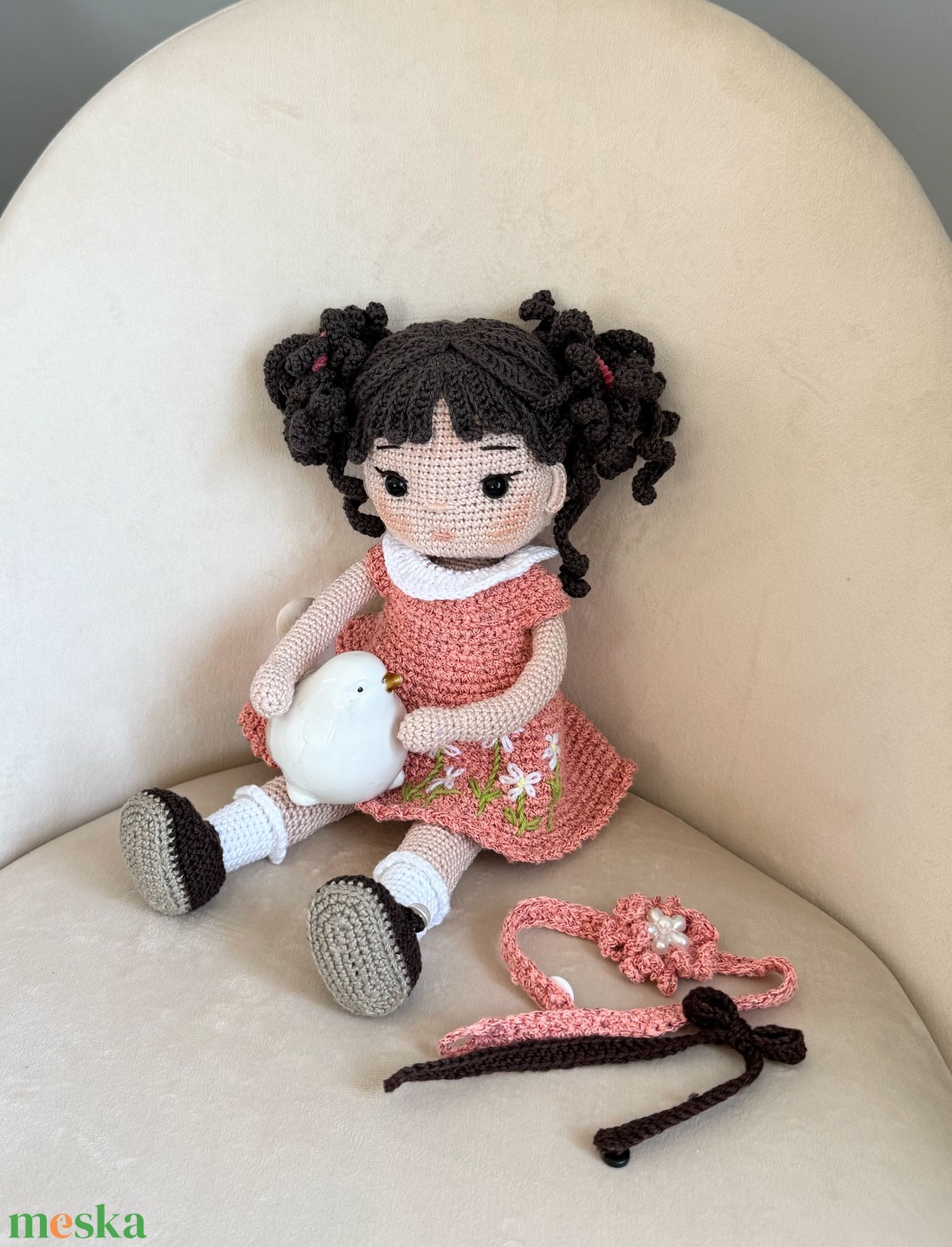 Amigurumi Irina baba - játék & sport - baba & babaház - öltöztethető baba - Meska.hu Amigurumi Irina baba - játék & sport - baba & babaház - öltöztethető baba - Meska.hu