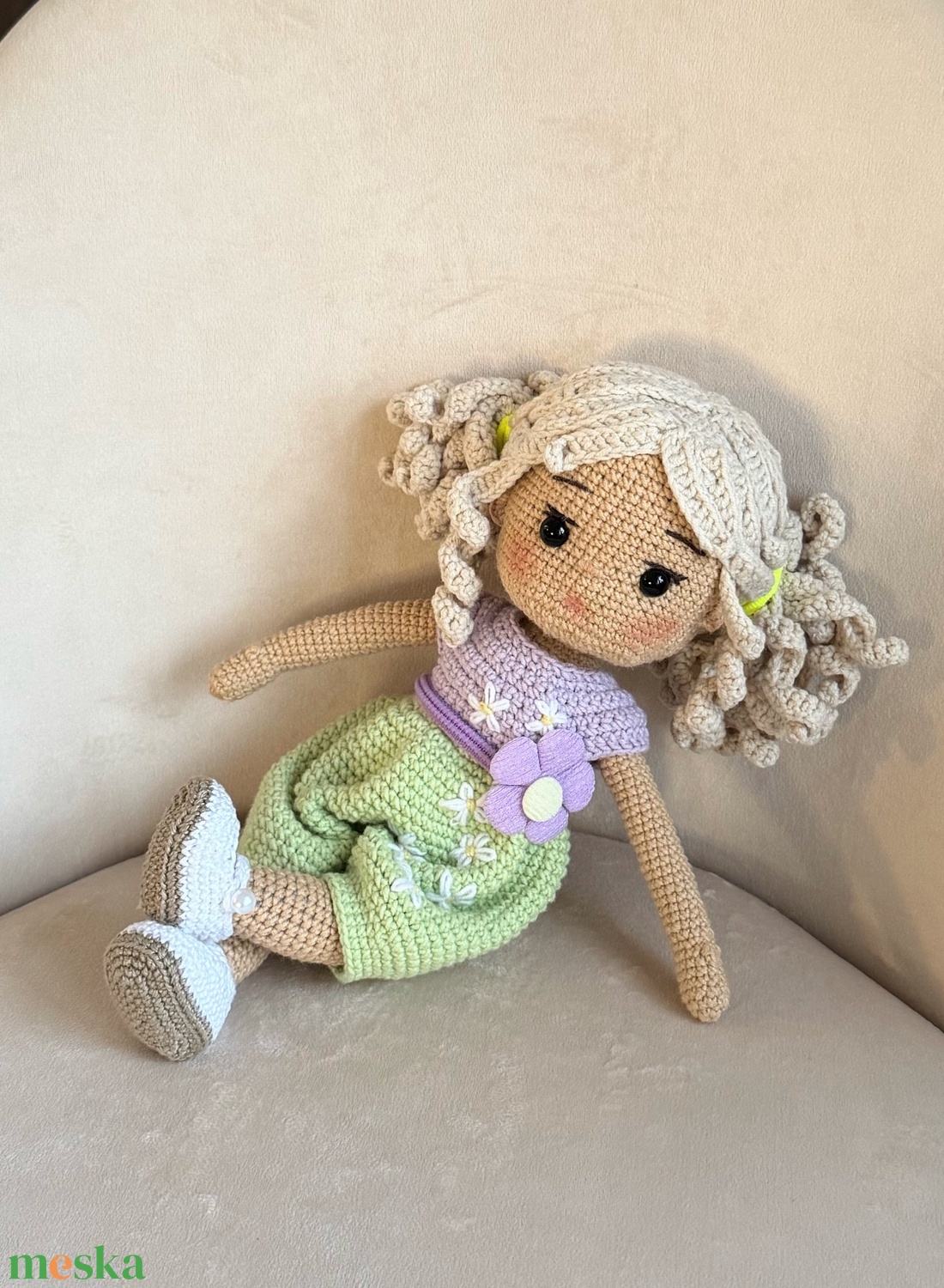 Amigurumi Lujzi baba - játék & sport - baba & babaház - öltöztethető baba - Meska.hu Amigurumi Lujzi baba - játék & sport - baba & babaház - öltöztethető baba - Meska.hu