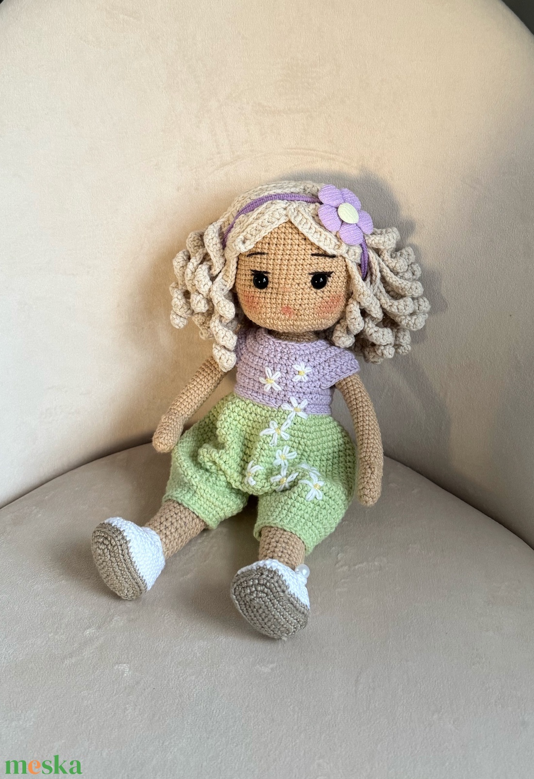 Amigurumi Lujzi baba - játék & sport - baba & babaház - öltöztethető baba - Meska.hu Amigurumi Lujzi baba - játék & sport - baba & babaház - öltöztethető baba - Meska.hu