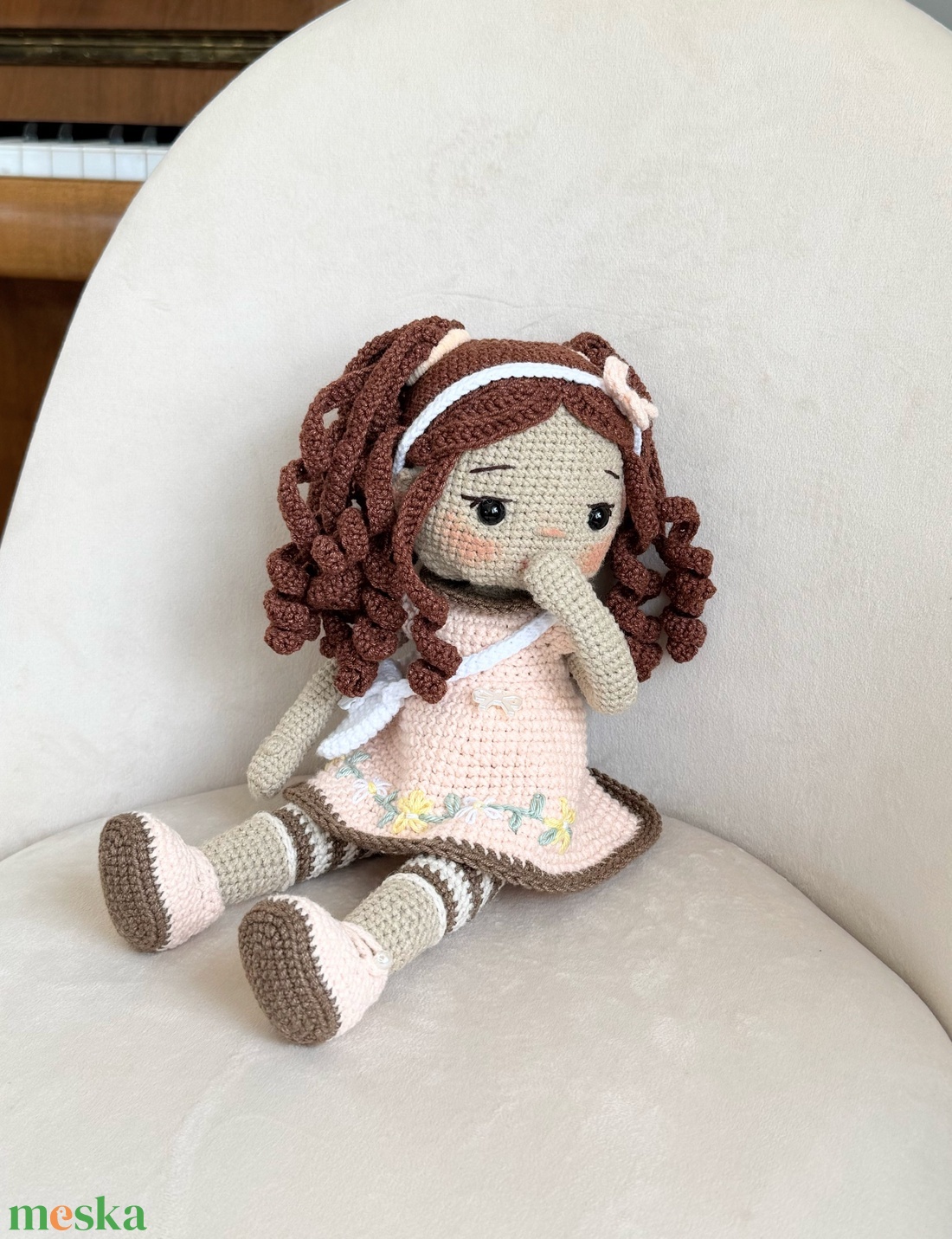 Amigurumi Holly baba - játék & sport - baba & babaház - öltöztethető baba - Meska.hu Amigurumi Holly baba - játék & sport - baba & babaház - öltöztethető baba - Meska.hu