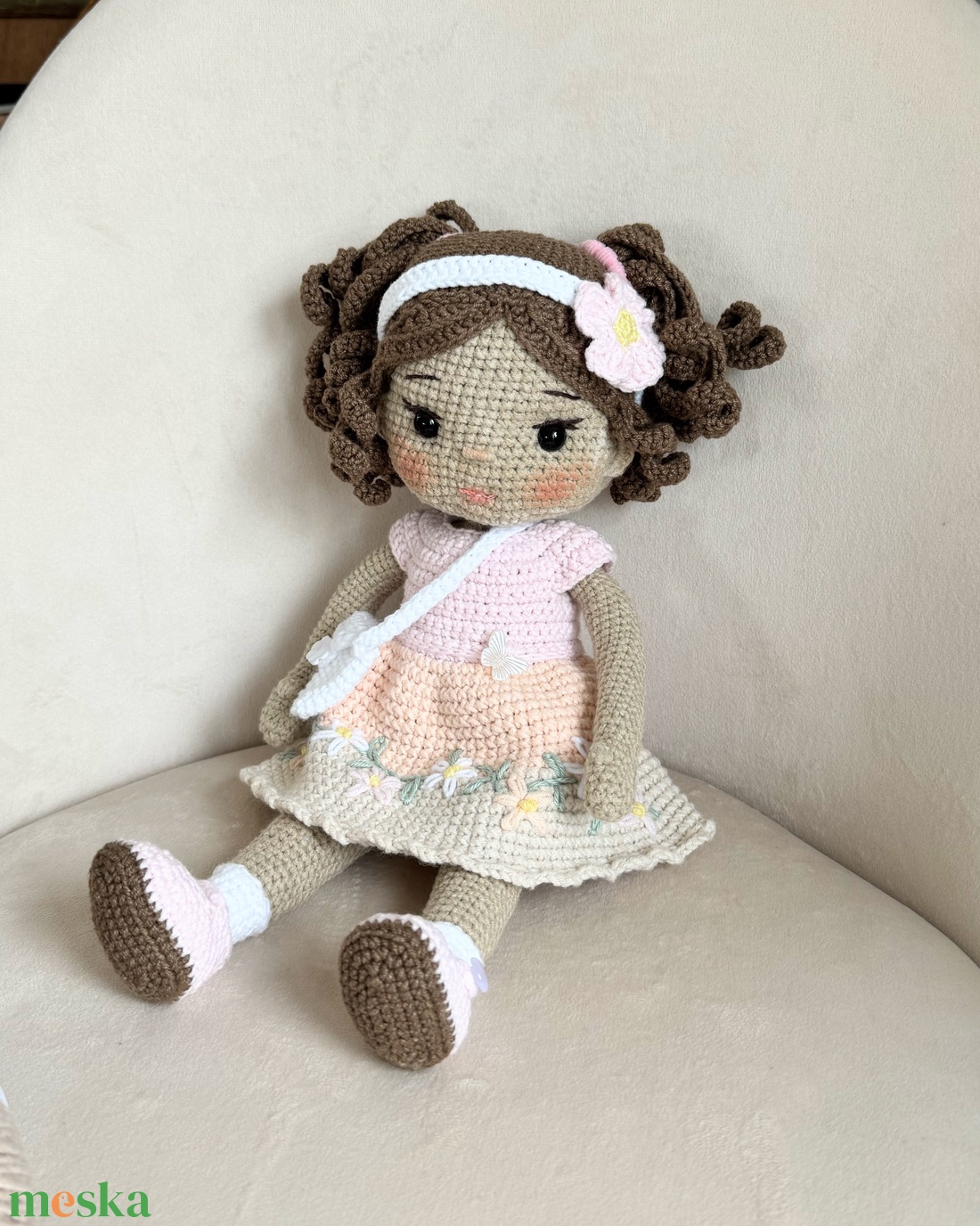 Amigurumi Laura baba - játék & sport - baba & babaház - öltöztethető baba - Meska.hu Amigurumi Laura baba - játék & sport - baba & babaház - öltöztethető baba - Meska.hu