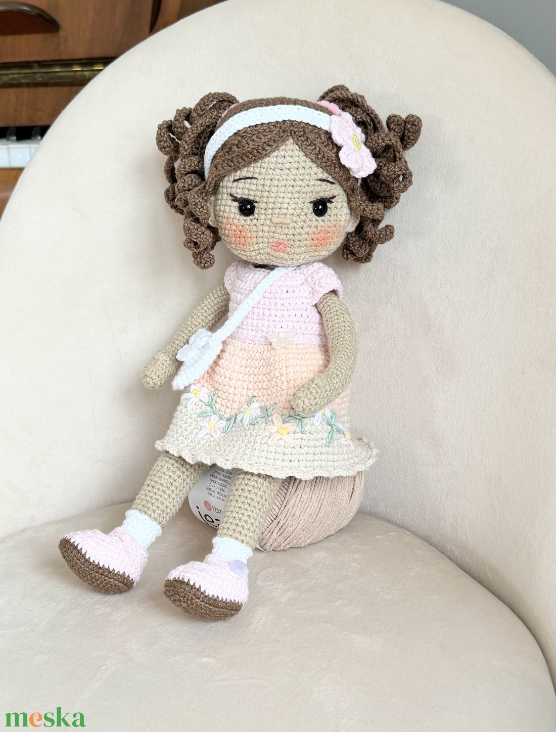 Amigurumi Laura baba - játék & sport - baba & babaház - öltöztethető baba - Meska.hu Amigurumi Laura baba - játék & sport - baba & babaház - öltöztethető baba - Meska.hu
