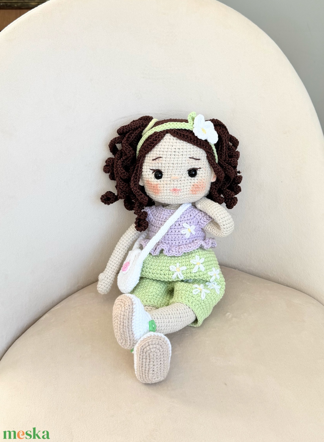 Amigurumi Melani baba - játék & sport - baba & babaház - öltöztethető baba - Meska.hu Amigurumi Melani baba - játék & sport - baba & babaház - öltöztethető baba - Meska.hu