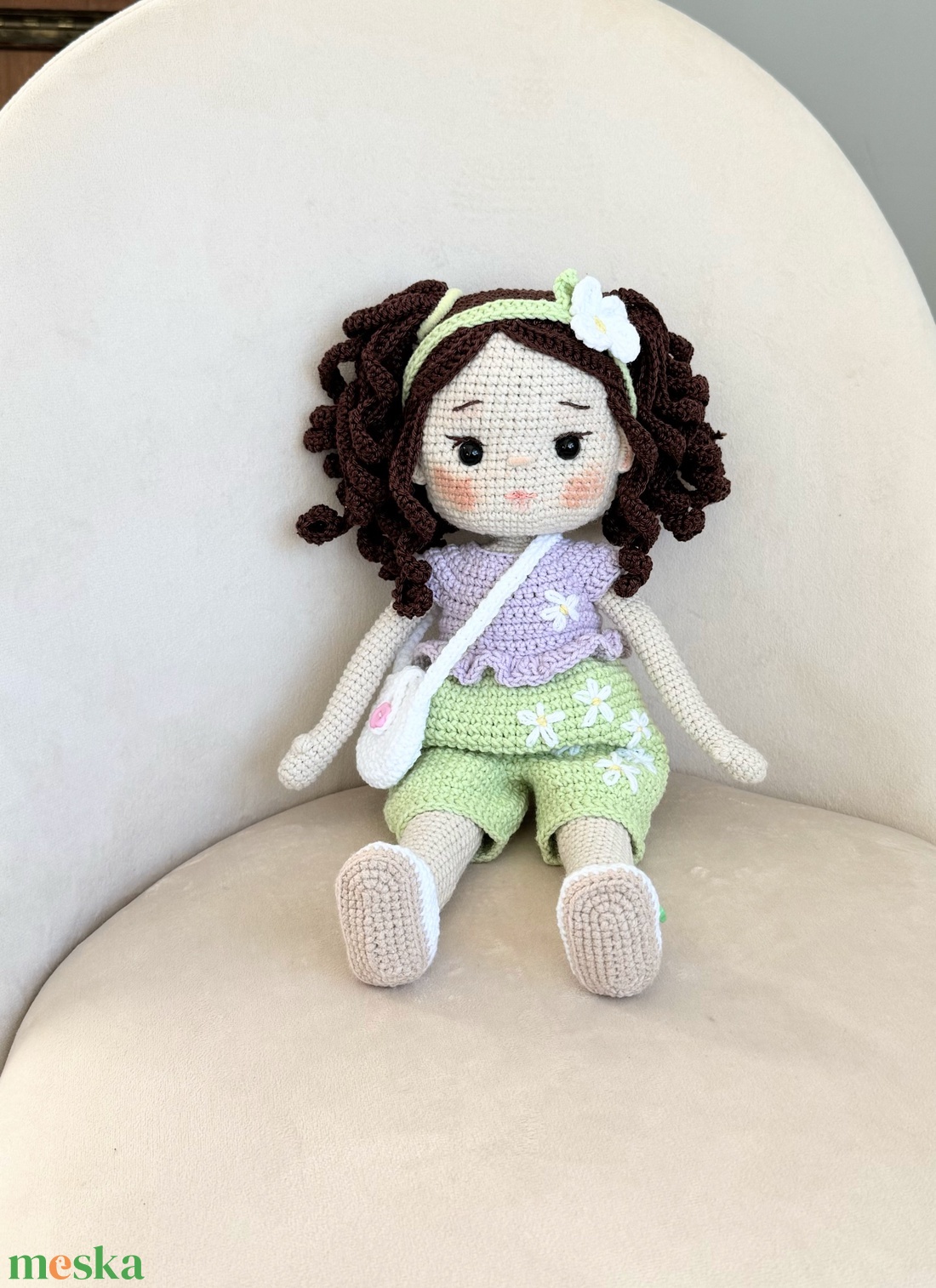 Amigurumi Melani baba - játék & sport - baba & babaház - öltöztethető baba - Meska.hu Amigurumi Melani baba - játék & sport - baba & babaház - öltöztethető baba - Meska.hu