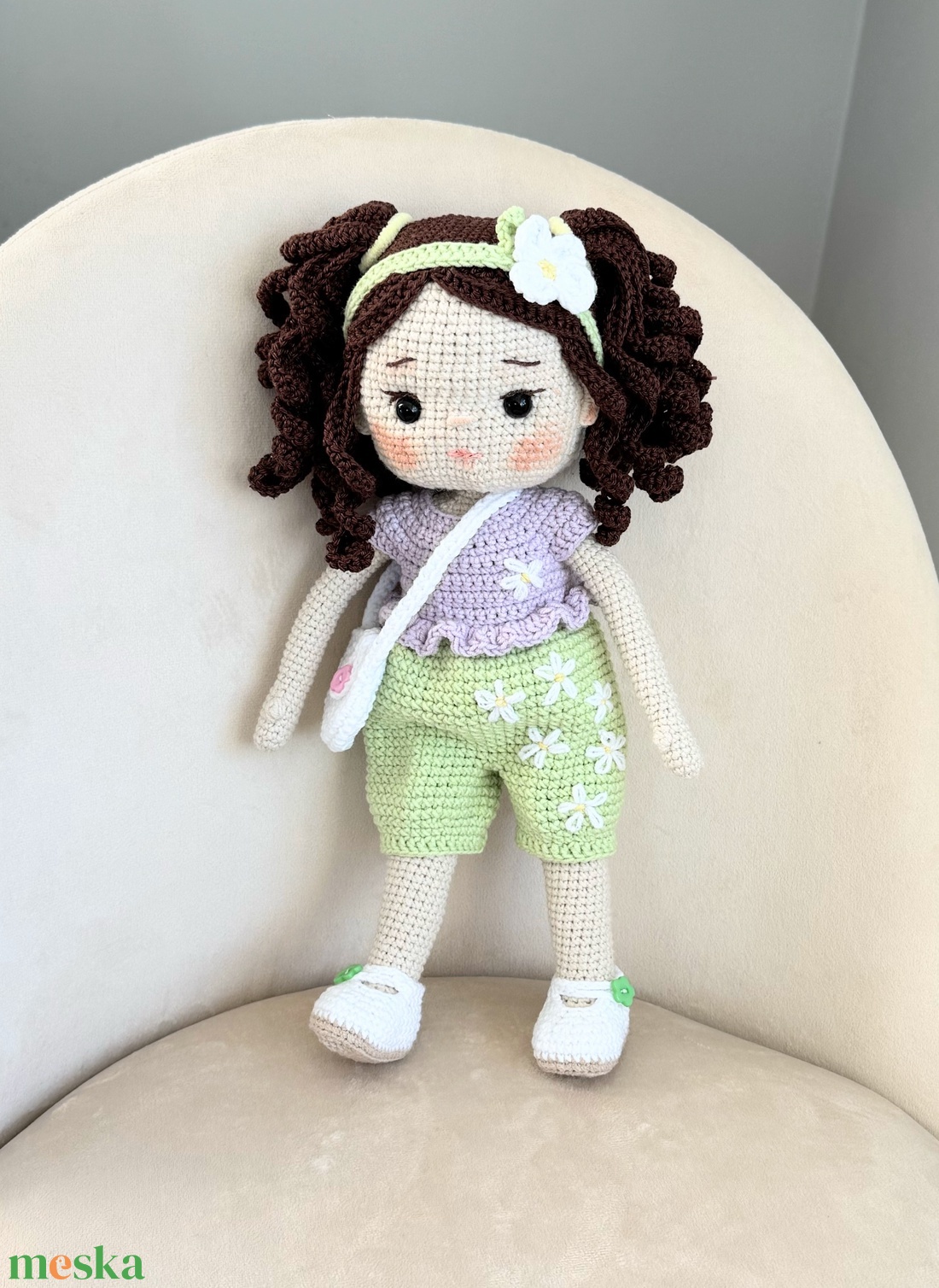 Amigurumi Melani baba - játék & sport - baba & babaház - öltöztethető baba - Meska.hu Amigurumi Melani baba - játék & sport - baba & babaház - öltöztethető baba - Meska.hu