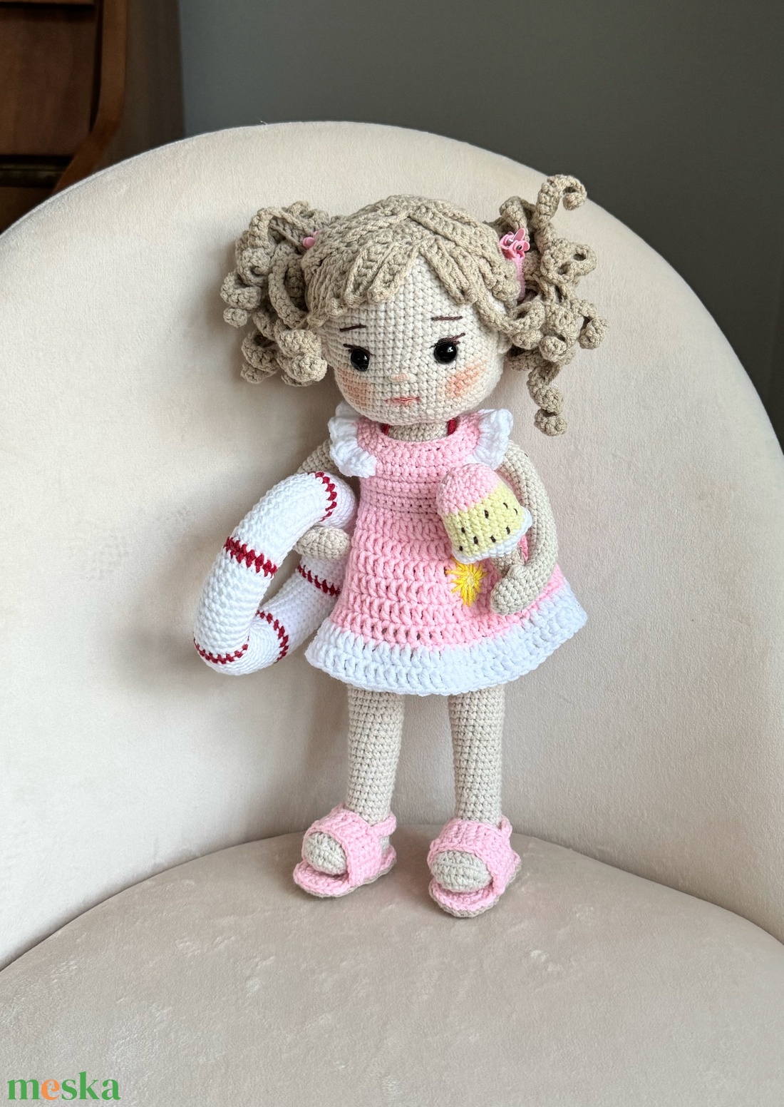 Amigurumi Lea baba - játék & sport - baba & babaház - öltöztethető baba - Meska.hu Amigurumi Lea baba - játék & sport - baba & babaház - öltöztethető baba - Meska.hu