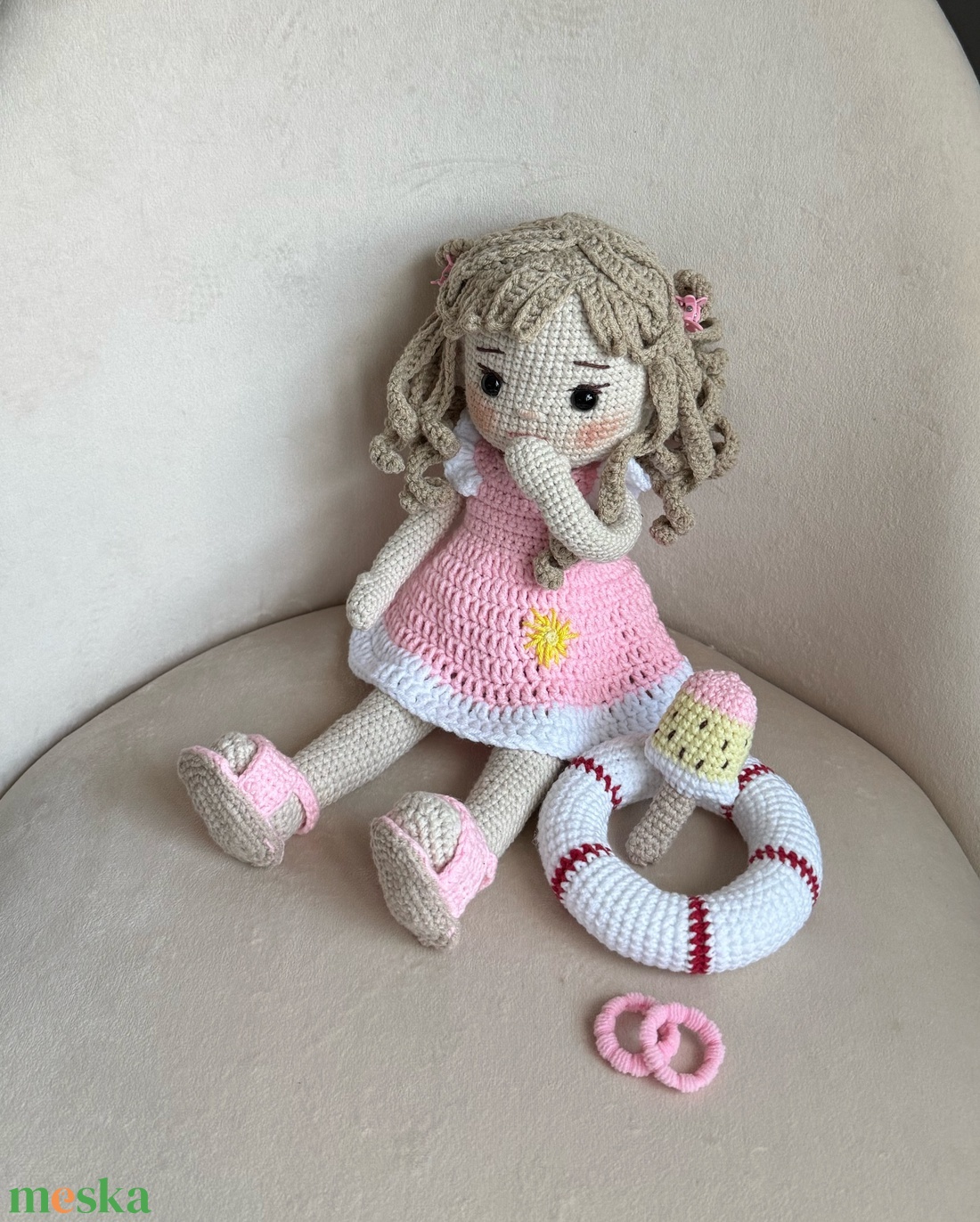 Amigurumi Lea baba - játék & sport - baba & babaház - öltöztethető baba - Meska.hu Amigurumi Lea baba - játék & sport - baba & babaház - öltöztethető baba - Meska.hu