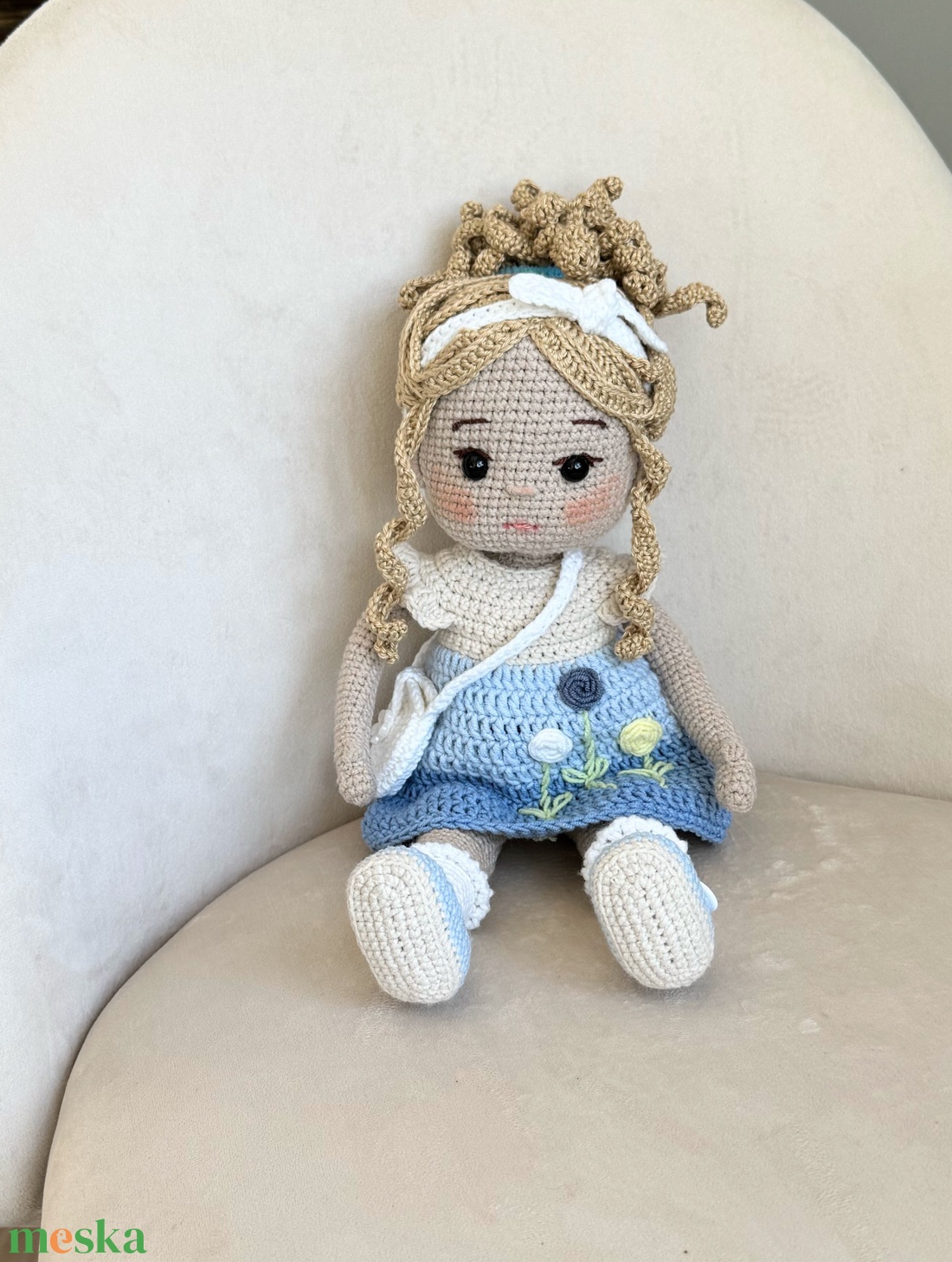 Amigurumi Liane baba - játék & sport - baba & babaház - öltöztethető baba - Meska.hu Amigurumi Liane baba - játék & sport - baba & babaház - öltöztethető baba - Meska.hu
