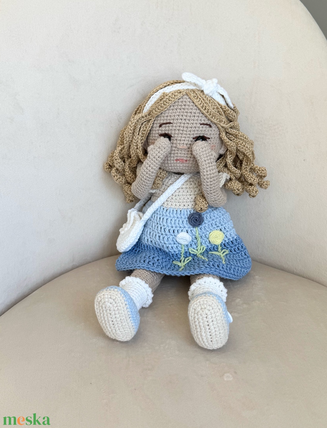 Amigurumi Liane baba - játék & sport - baba & babaház - öltöztethető baba - Meska.hu Amigurumi Liane baba - játék & sport - baba & babaház - öltöztethető baba - Meska.hu