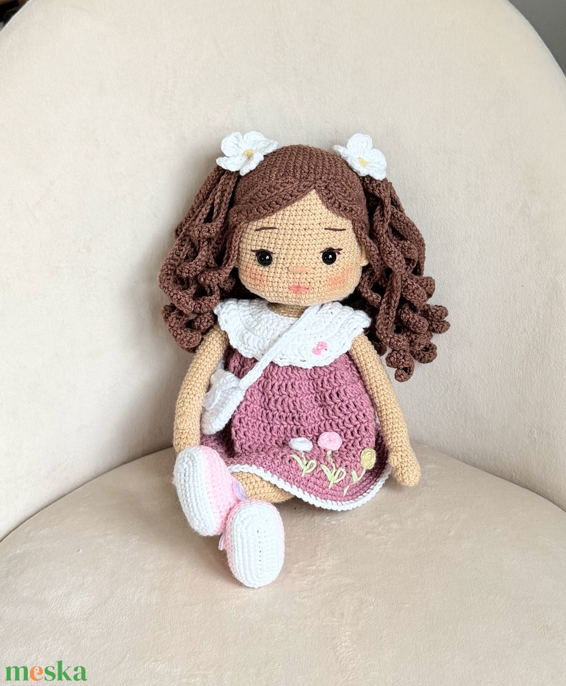 Amigurumi Kira baba - játék & sport - baba & babaház - öltöztethető baba - Meska.hu Amigurumi Kira baba - játék & sport - baba & babaház - öltöztethető baba - Meska.hu
