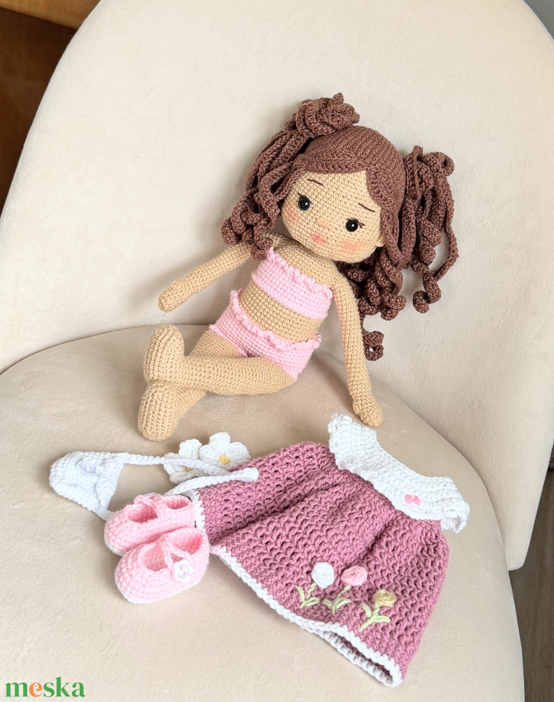 Amigurumi Kira baba - játék & sport - baba & babaház - öltöztethető baba - Meska.hu Amigurumi Kira baba - játék & sport - baba & babaház - öltöztethető baba - Meska.hu