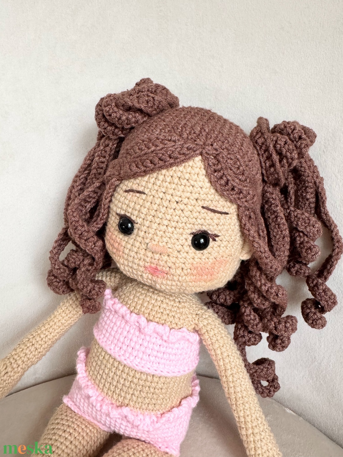 Amigurumi Kira baba - játék & sport - baba & babaház - öltöztethető baba - Meska.hu Amigurumi Kira baba - játék & sport - baba & babaház - öltöztethető baba - Meska.hu