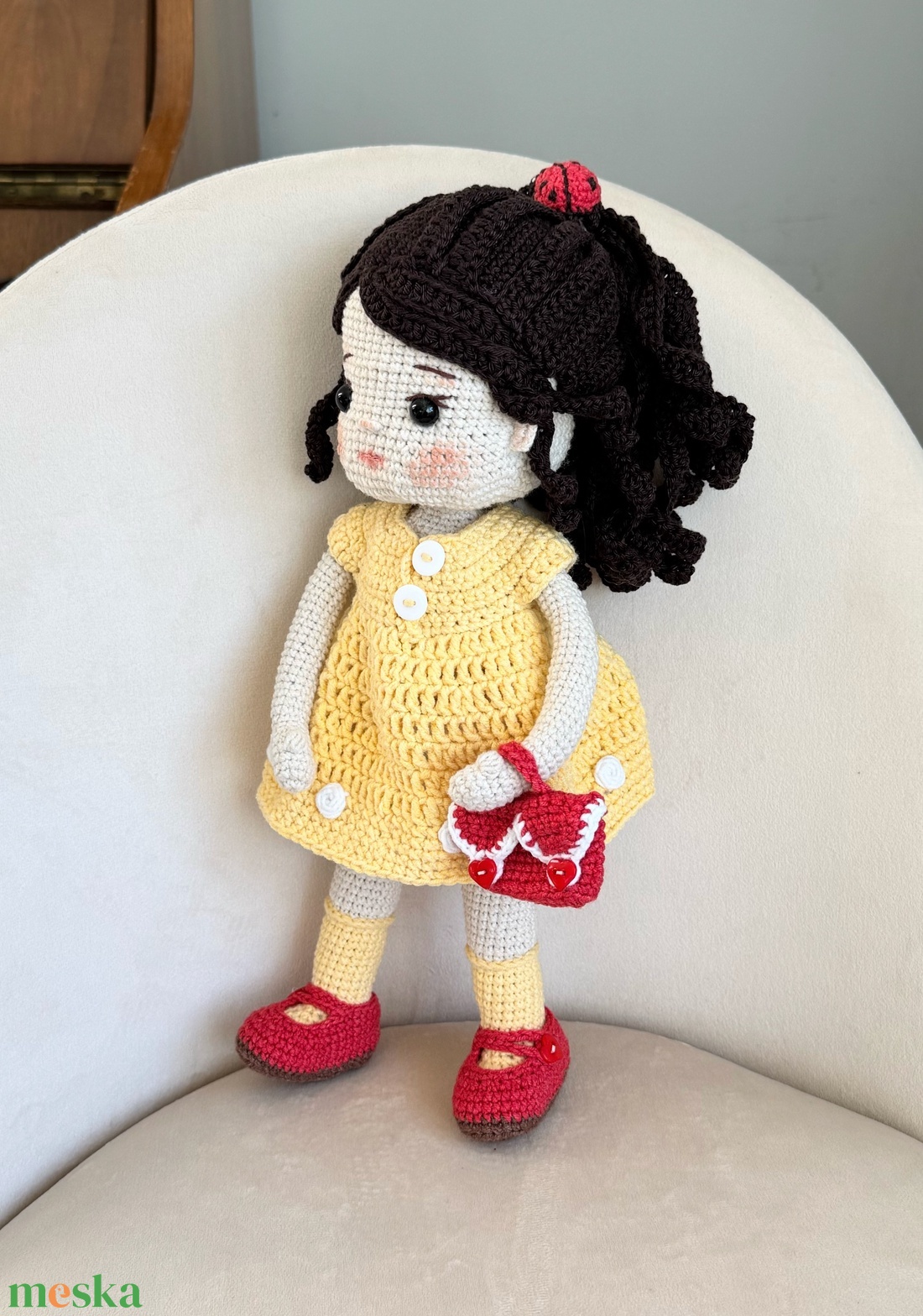 Amigurumi Annipanni baba - játék & sport - baba & babaház - öltöztethető baba - Meska.hu Amigurumi Annipanni baba - játék & sport - baba & babaház - öltöztethető baba - Meska.hu