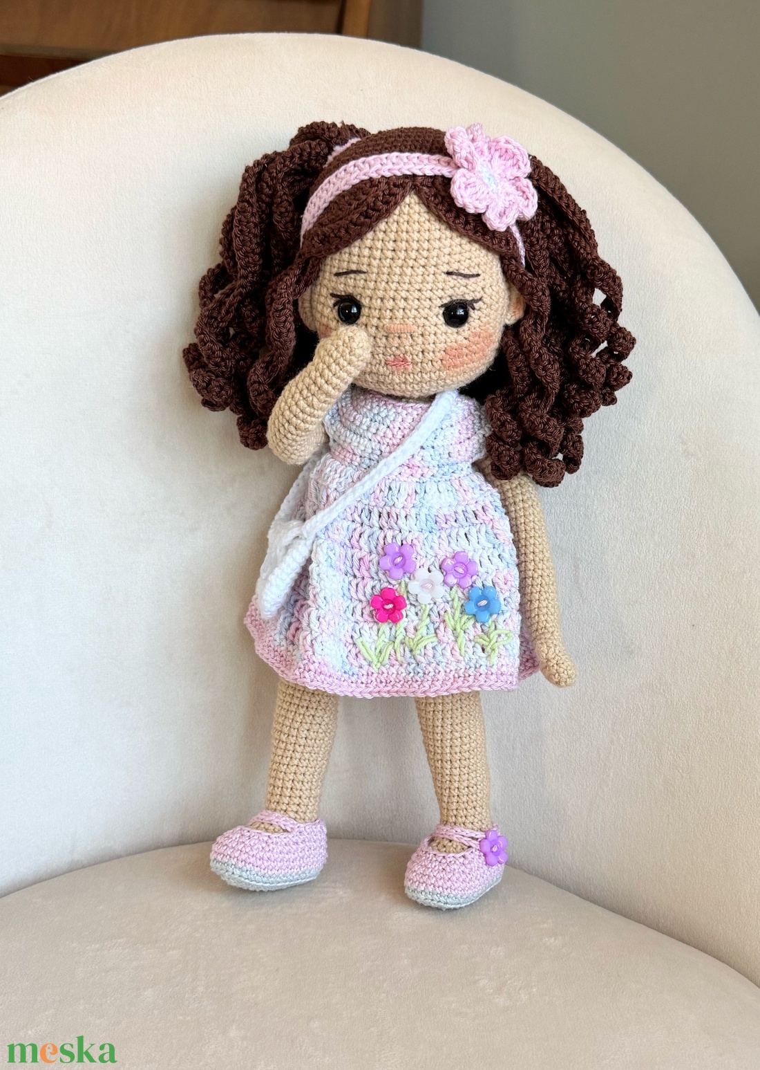 Amigurumi Regina baba - játék & sport - baba & babaház - öltöztethető baba - Meska.hu Amigurumi Regina baba - játék & sport - baba & babaház - öltöztethető baba - Meska.hu