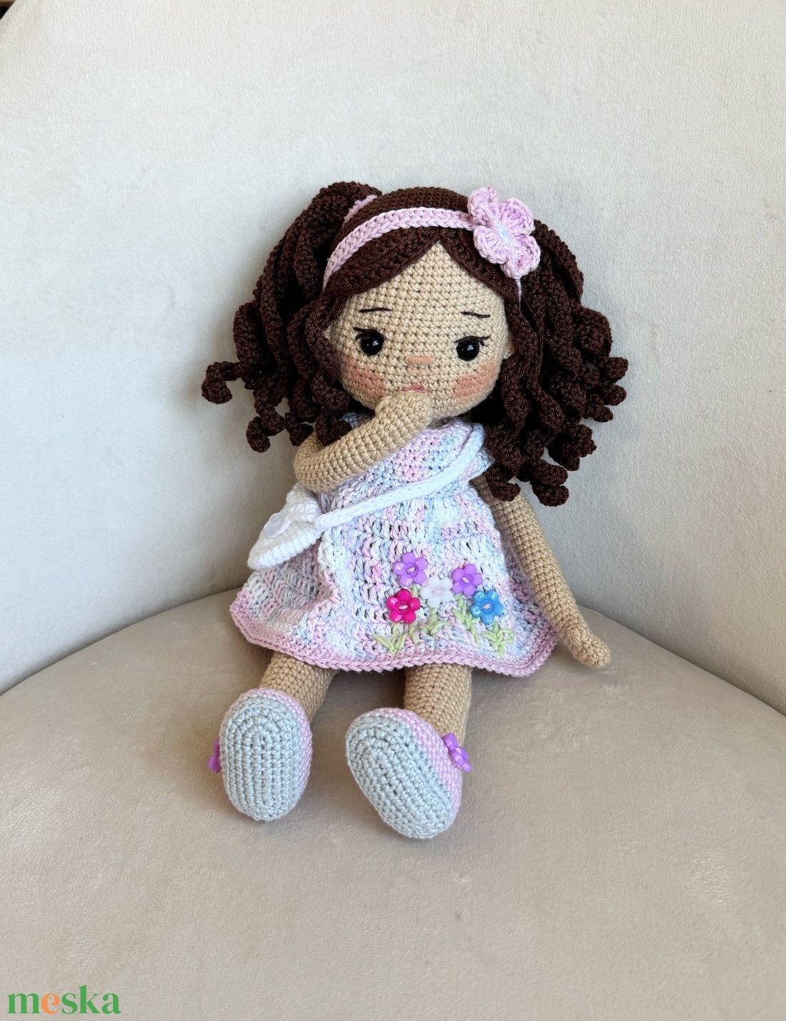 Amigurumi Regina baba - játék & sport - baba & babaház - öltöztethető baba - Meska.hu Amigurumi Regina baba - játék & sport - baba & babaház - öltöztethető baba - Meska.hu