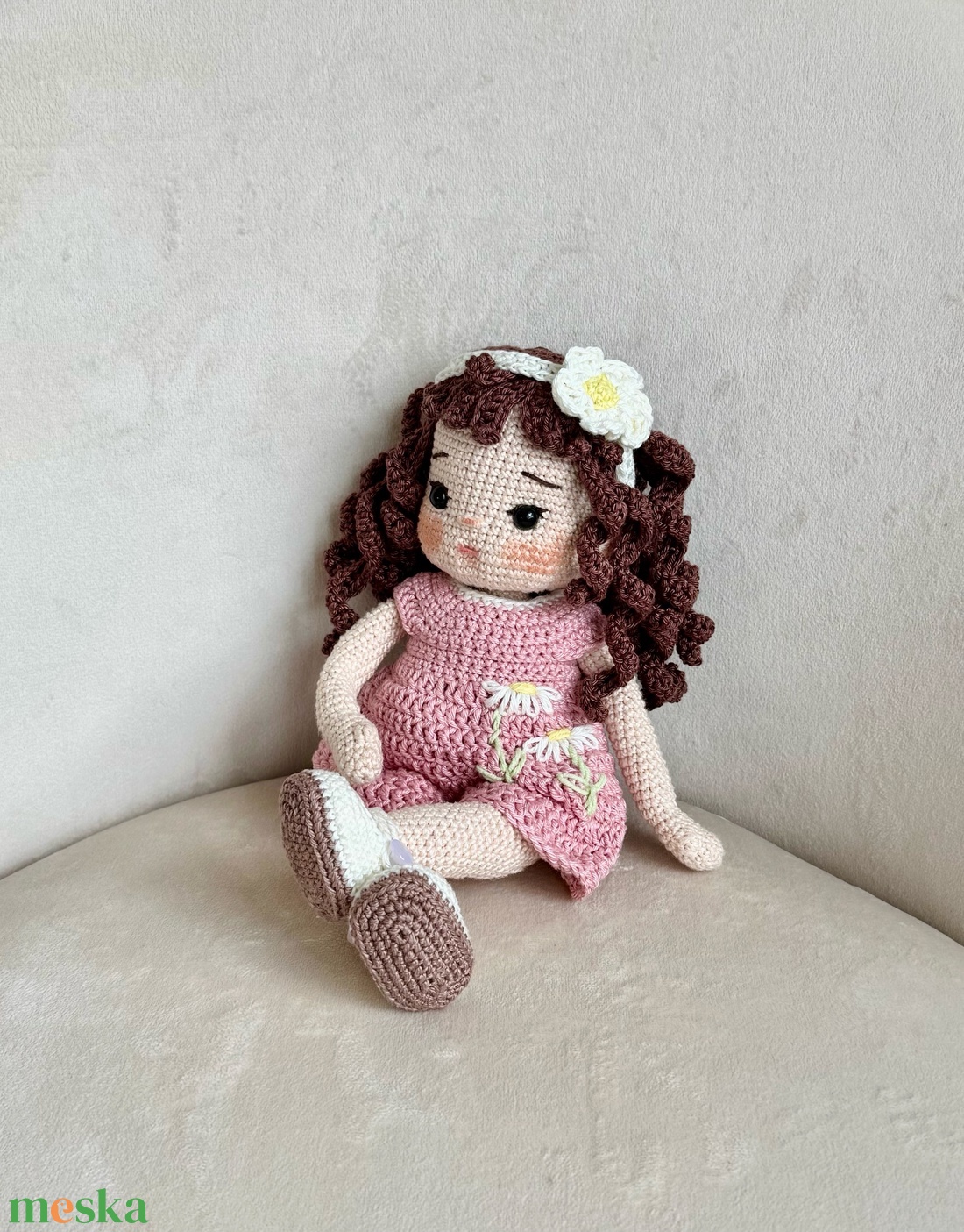 Amigurumi Bianka baba - játék & sport - baba & babaház - öltöztethető baba - Meska.hu Amigurumi Bianka baba - játék & sport - baba & babaház - öltöztethető baba - Meska.hu