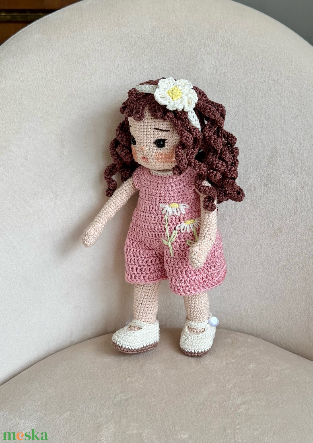 Amigurumi Bianka baba - játék & sport - baba & babaház - öltöztethető baba - Meska.hu Amigurumi Bianka baba - játék & sport - baba & babaház - öltöztethető baba - Meska.hu