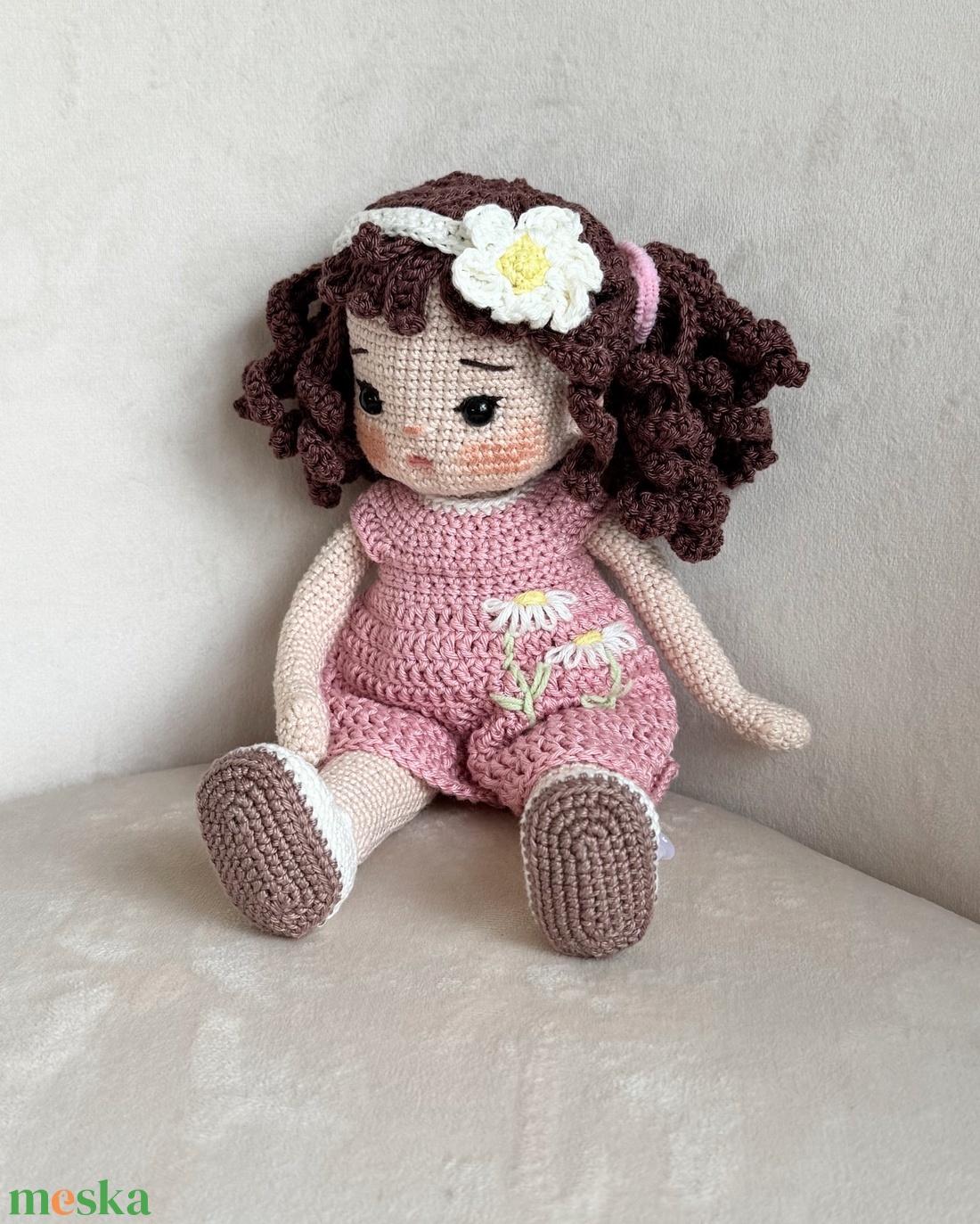 Amigurumi Bianka baba - játék & sport - baba & babaház - öltöztethető baba - Meska.hu Amigurumi Bianka baba - játék & sport - baba & babaház - öltöztethető baba - Meska.hu