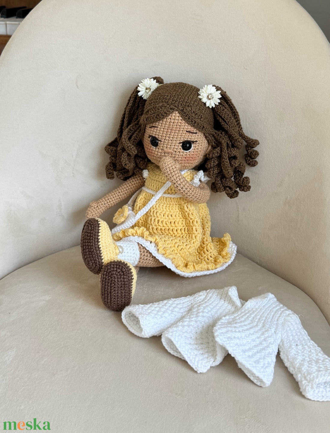 Amigurumi Laura baba - játék & sport - baba & babaház - öltöztethető baba - Meska.hu Amigurumi Laura baba - játék & sport - baba & babaház - öltöztethető baba - Meska.hu