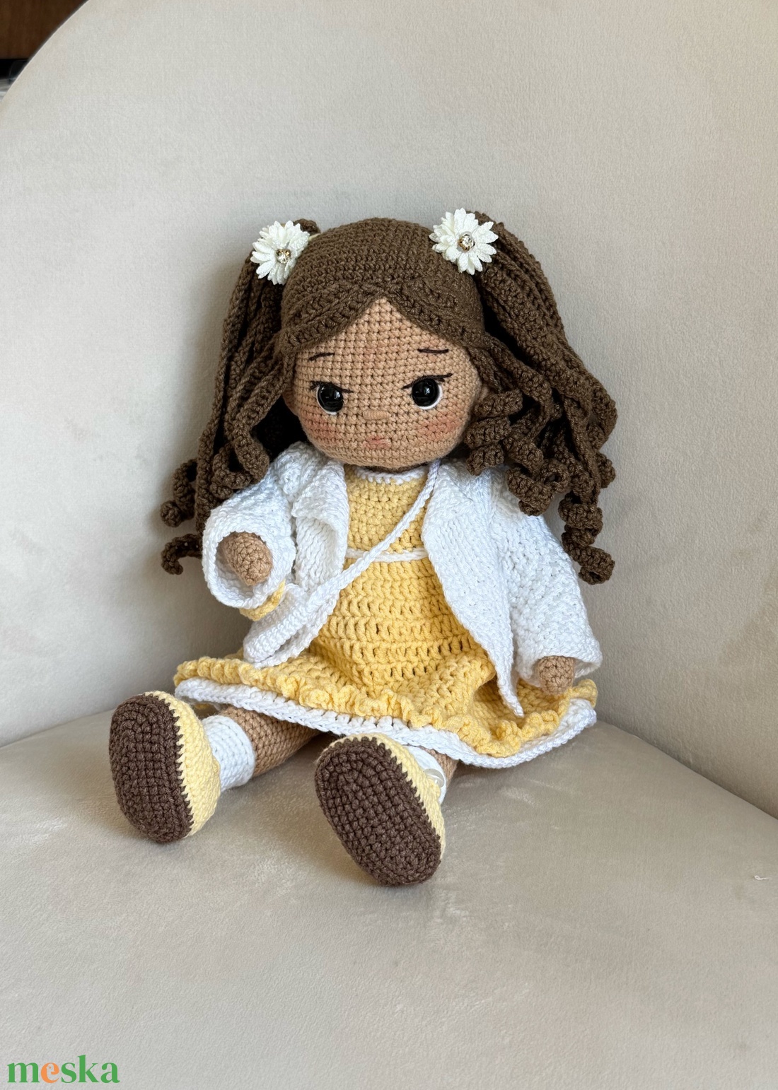 Amigurumi Laura baba - játék & sport - baba & babaház - öltöztethető baba - Meska.hu Amigurumi Laura baba - játék & sport - baba & babaház - öltöztethető baba - Meska.hu