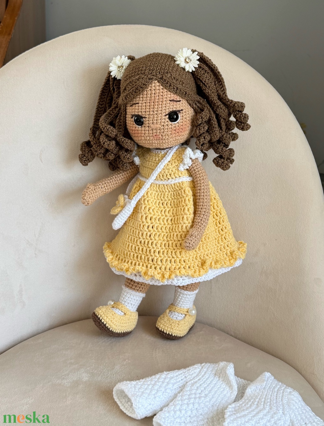 Amigurumi Laura baba - játék & sport - baba & babaház - öltöztethető baba - Meska.hu Amigurumi Laura baba - játék & sport - baba & babaház - öltöztethető baba - Meska.hu
