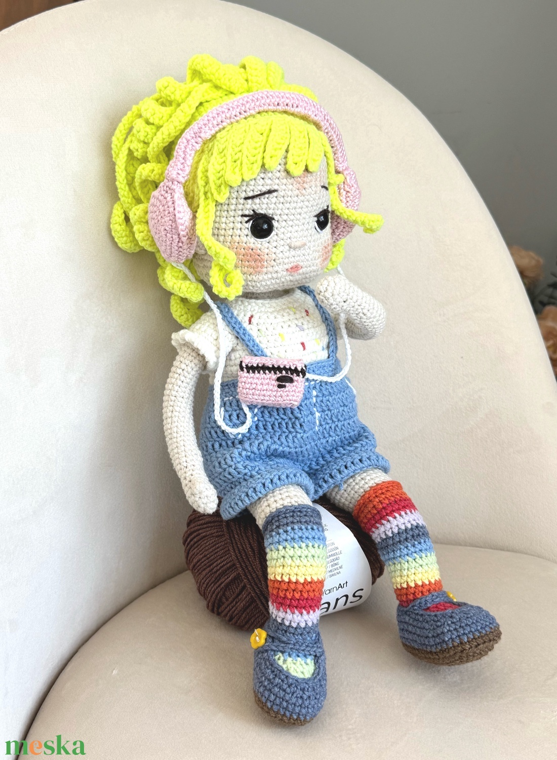 Amigurumi Linda baba - játék & sport - baba & babaház - öltöztethető baba - Meska.hu Amigurumi Linda baba - játék & sport - baba & babaház - öltöztethető baba - Meska.hu