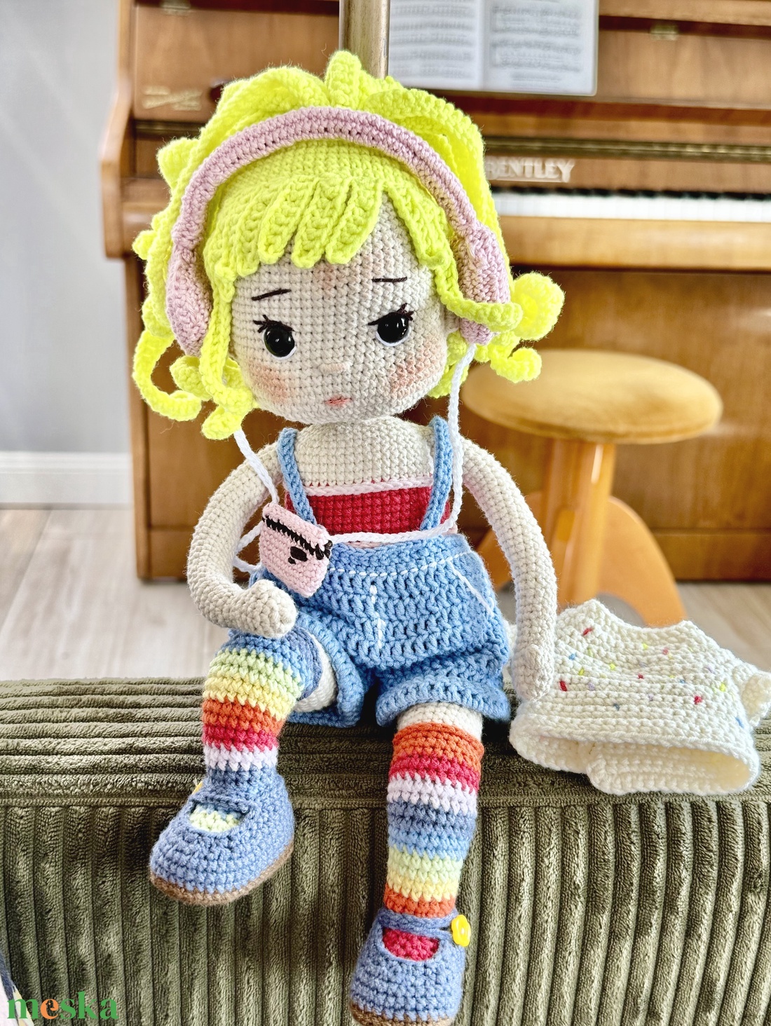 Amigurumi Linda baba - játék & sport - baba & babaház - öltöztethető baba - Meska.hu Amigurumi Linda baba - játék & sport - baba & babaház - öltöztethető baba - Meska.hu