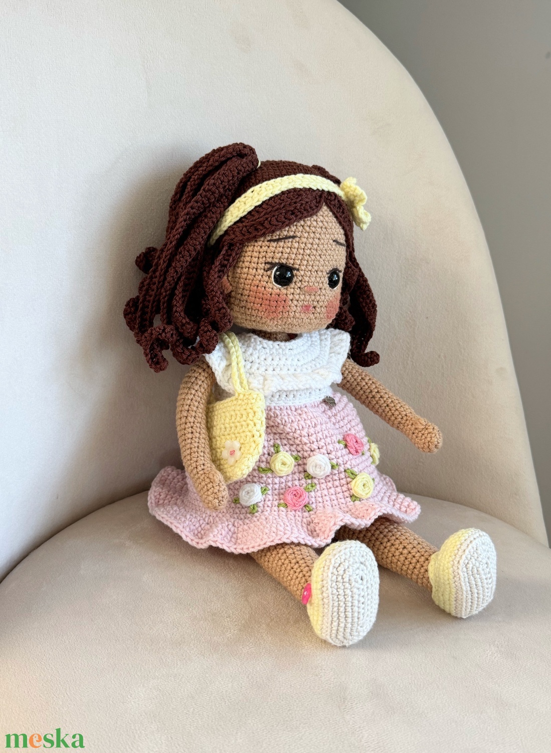 Amigurumi Hanna baba - játék & sport - baba & babaház - öltöztethető baba - Meska.hu Amigurumi Hanna baba - játék & sport - baba & babaház - öltöztethető baba - Meska.hu