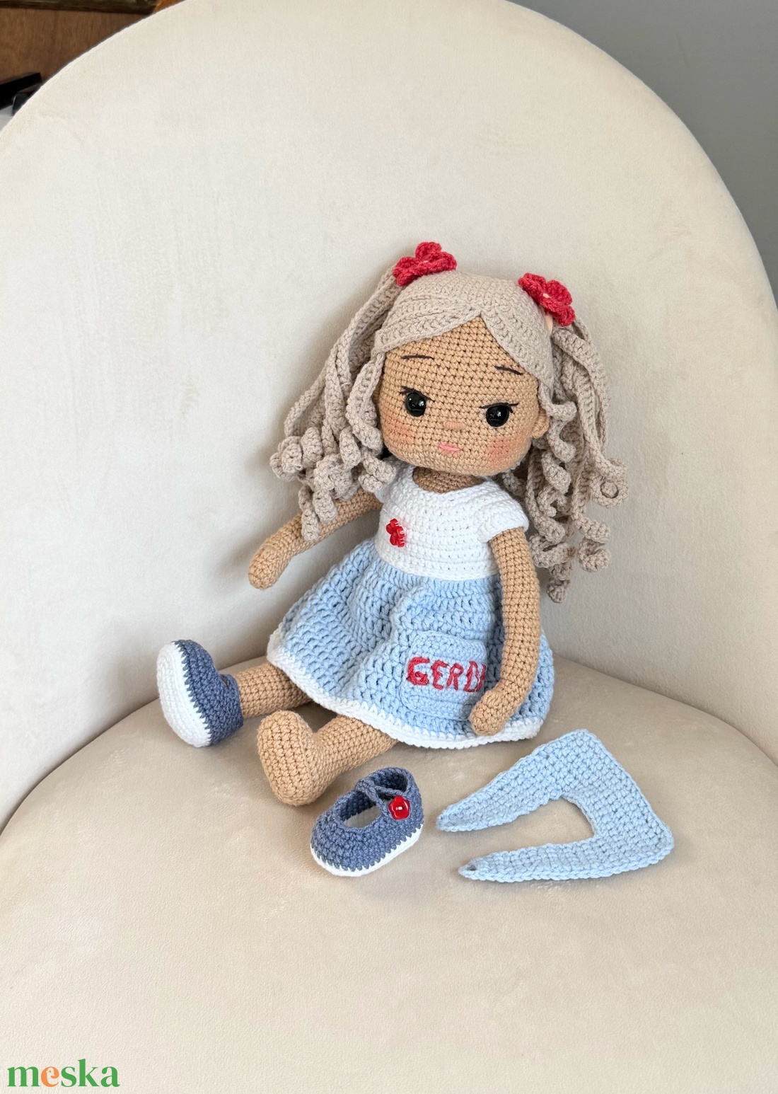 Amigurumi Lizy baba - játék & sport - baba & babaház - öltöztethető baba - Meska.hu Amigurumi Lizy baba - játék & sport - baba & babaház - öltöztethető baba - Meska.hu