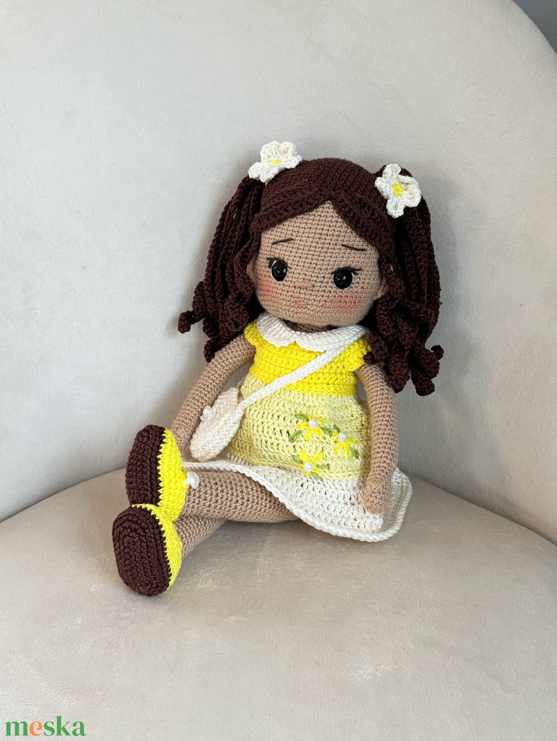 Amigurumi Orsi baba - játék & sport - baba & babaház - öltöztethető baba - Meska.hu