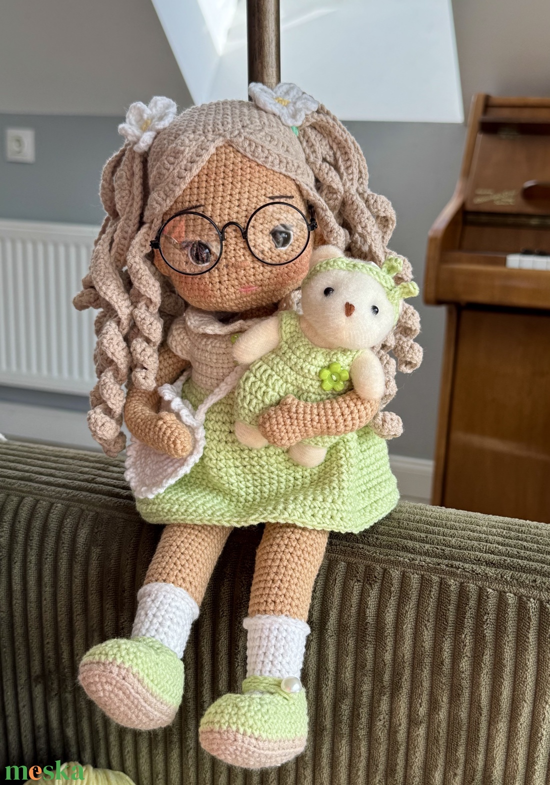 Amigurumi Laura baba - játék & sport - baba & babaház - öltöztethető baba - Meska.hu Amigurumi Laura baba - játék & sport - baba & babaház - öltöztethető baba - Meska.hu