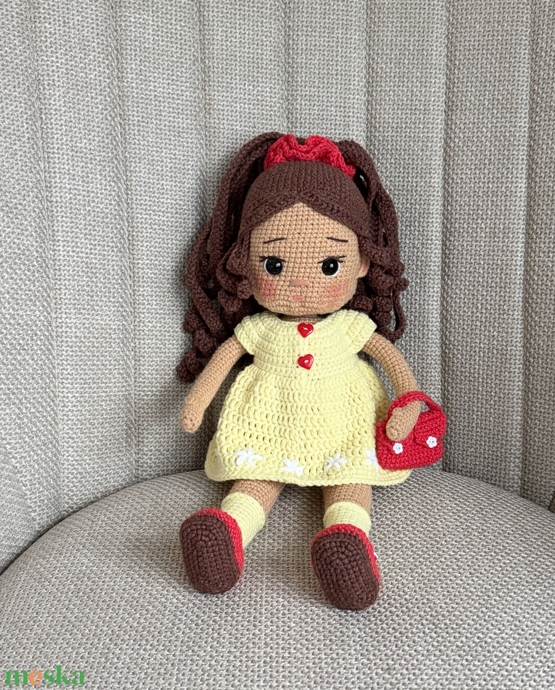 Amigurumi Lotte baba - játék & sport - baba & babaház - öltöztethető baba - Meska.hu Amigurumi Lotte baba - játék & sport - baba & babaház - öltöztethető baba - Meska.hu