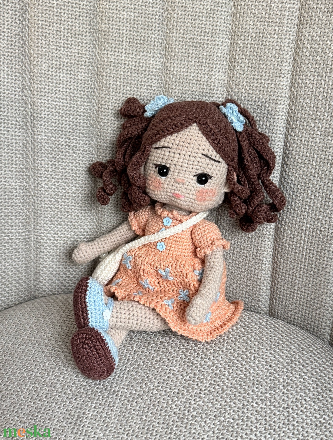 Amigurumi Sisi baba - játék & sport - baba & babaház - öltöztethető baba - Meska.hu Amigurumi Sisi baba - játék & sport - baba & babaház - öltöztethető baba - Meska.hu