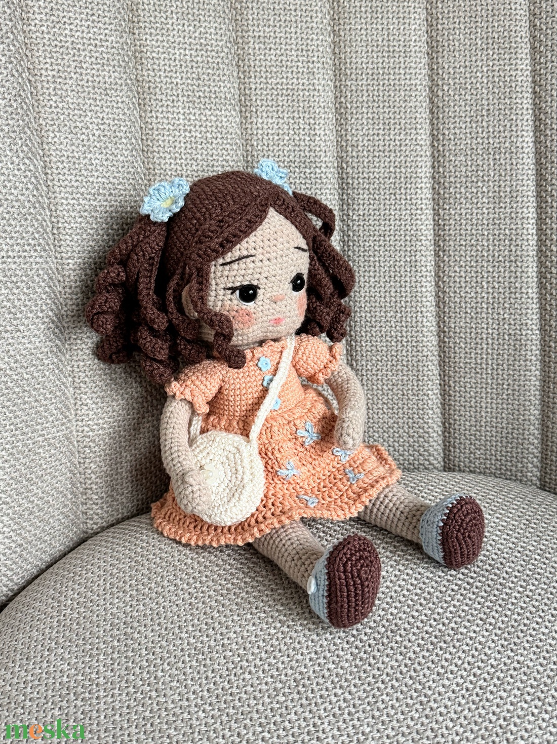 Amigurumi Sisi baba - játék & sport - baba & babaház - öltöztethető baba - Meska.hu Amigurumi Sisi baba - játék & sport - baba & babaház - öltöztethető baba - Meska.hu