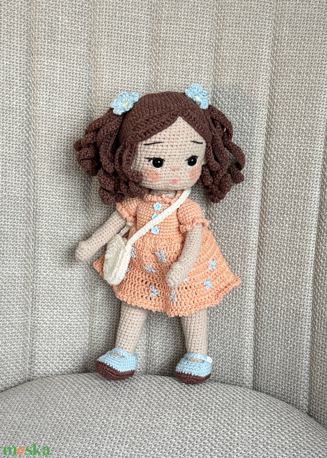 Amigurumi Sisi baba - játék & sport - baba & babaház - öltöztethető baba - Meska.hu Amigurumi Sisi baba - játék & sport - baba & babaház - öltöztethető baba - Meska.hu
