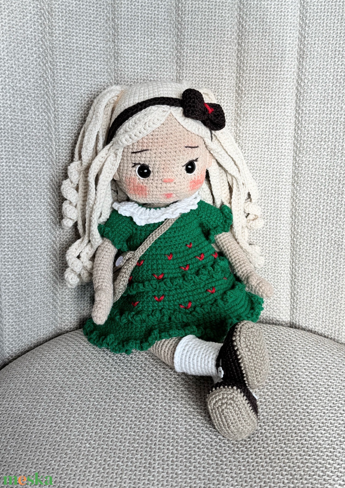 Amigurumi Amira baba - játék & sport - baba & babaház - öltöztethető baba - Meska.hu Amigurumi Amira baba - játék & sport - baba & babaház - öltöztethető baba - Meska.hu