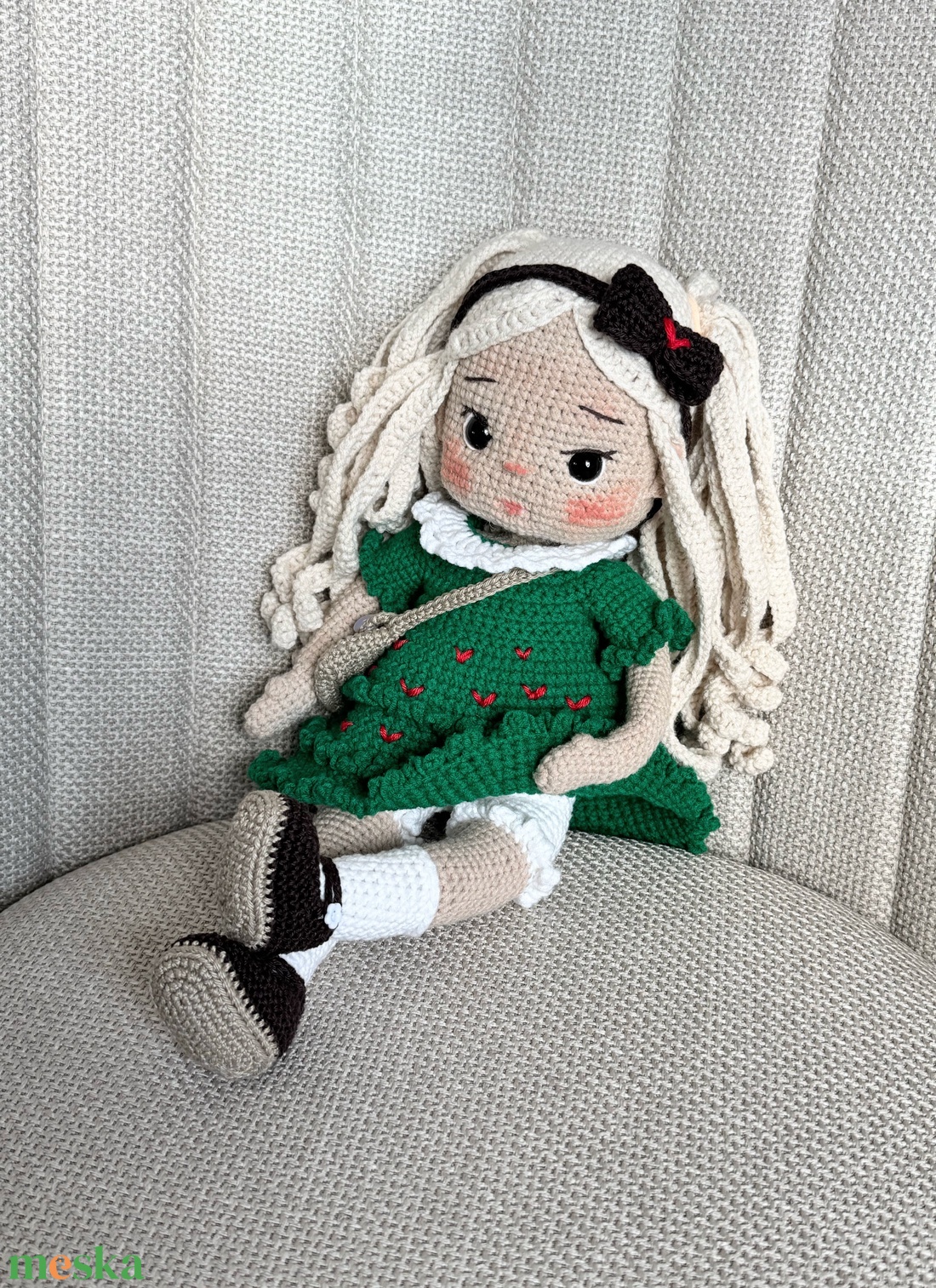 Amigurumi Amira baba - játék & sport - baba & babaház - öltöztethető baba - Meska.hu Amigurumi Amira baba - játék & sport - baba & babaház - öltöztethető baba - Meska.hu