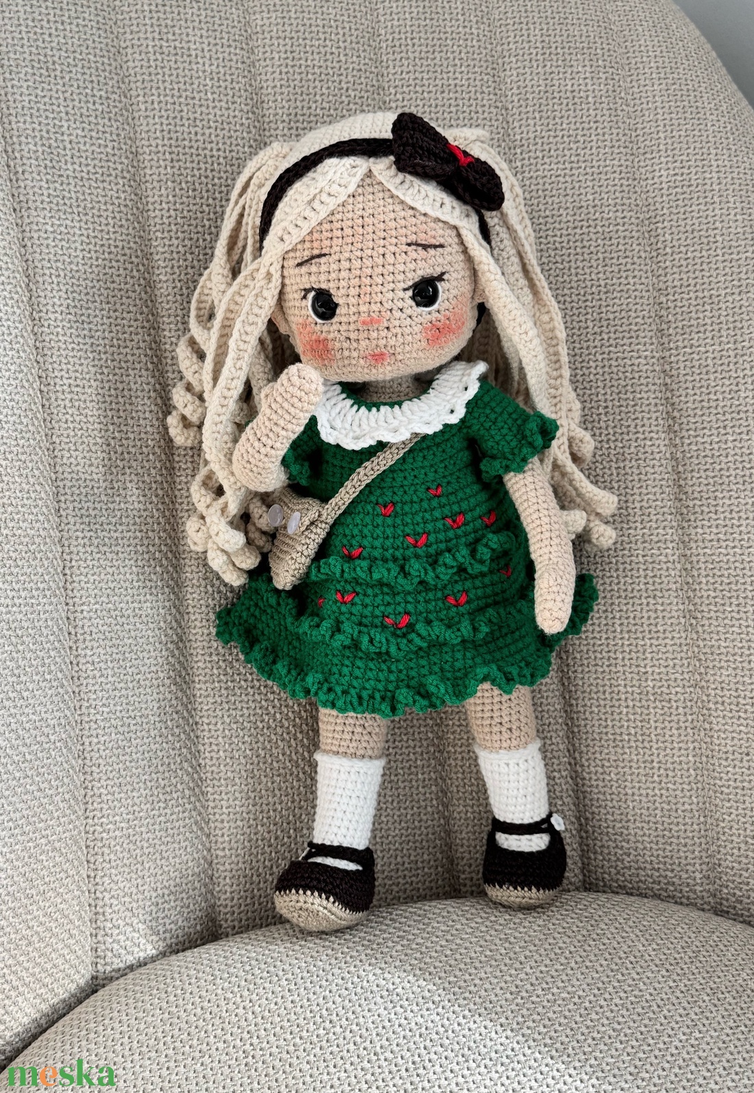 Amigurumi Amira baba - játék & sport - baba & babaház - öltöztethető baba - Meska.hu Amigurumi Amira baba - játék & sport - baba & babaház - öltöztethető baba - Meska.hu