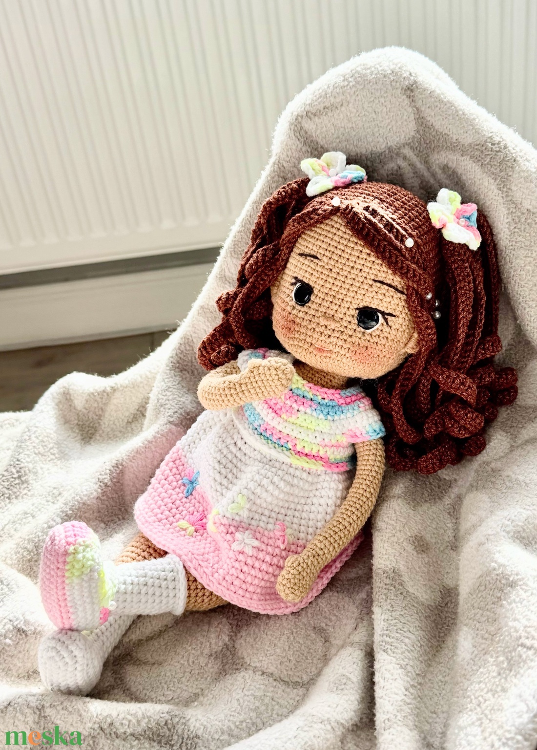 Amigurumi Roze baba - játék & sport - baba & babaház - öltöztethető baba - Meska.hu Amigurumi Roze baba - játék & sport - baba & babaház - öltöztethető baba - Meska.hu