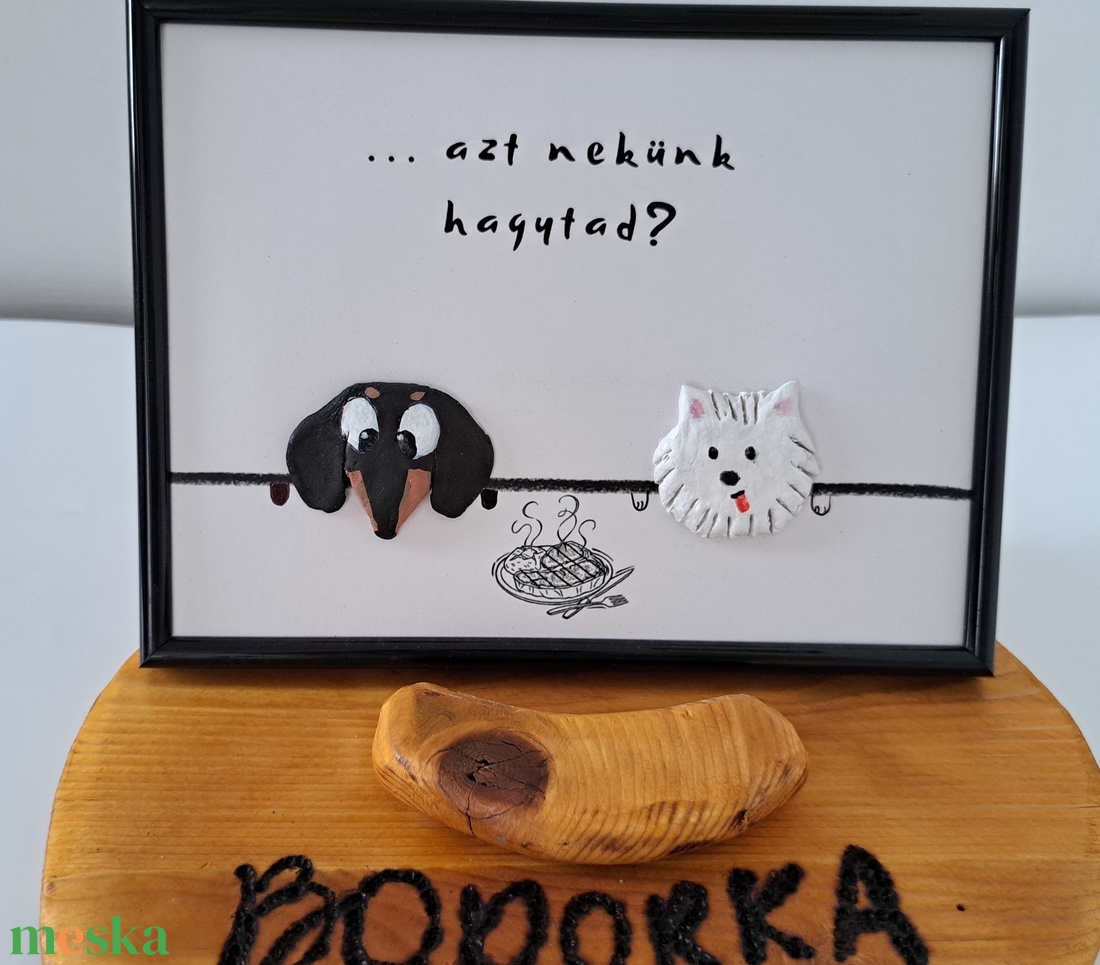 Vicces kutyás kép - otthon & életmód - dekoráció - kép & falikép - képkeret - Meska.hu Vicces kutyás kép - otthon & életmód - dekoráció - kép & falikép - képkeret - Meska.hu